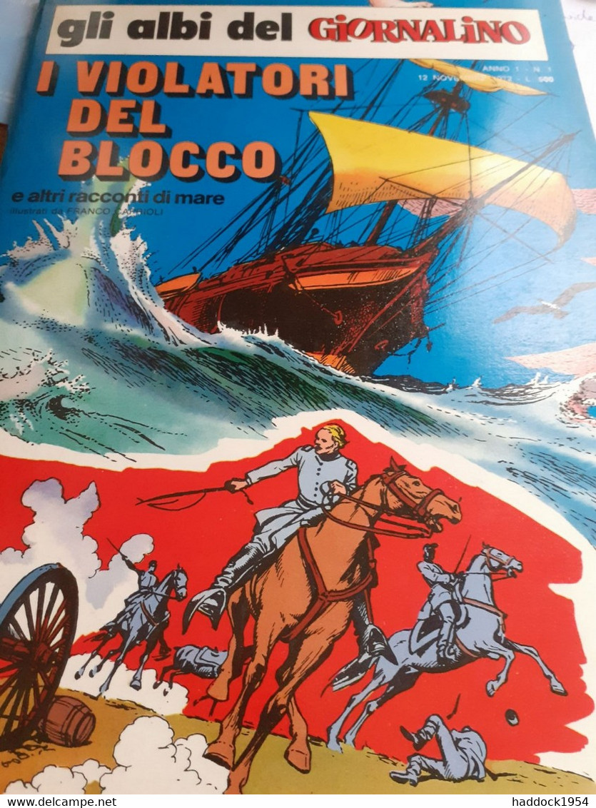 I VIOLATORI DEL BLOCCO FRANCO CAPRIOLI Famiglia Christiana 1972 - Ediciones Originales