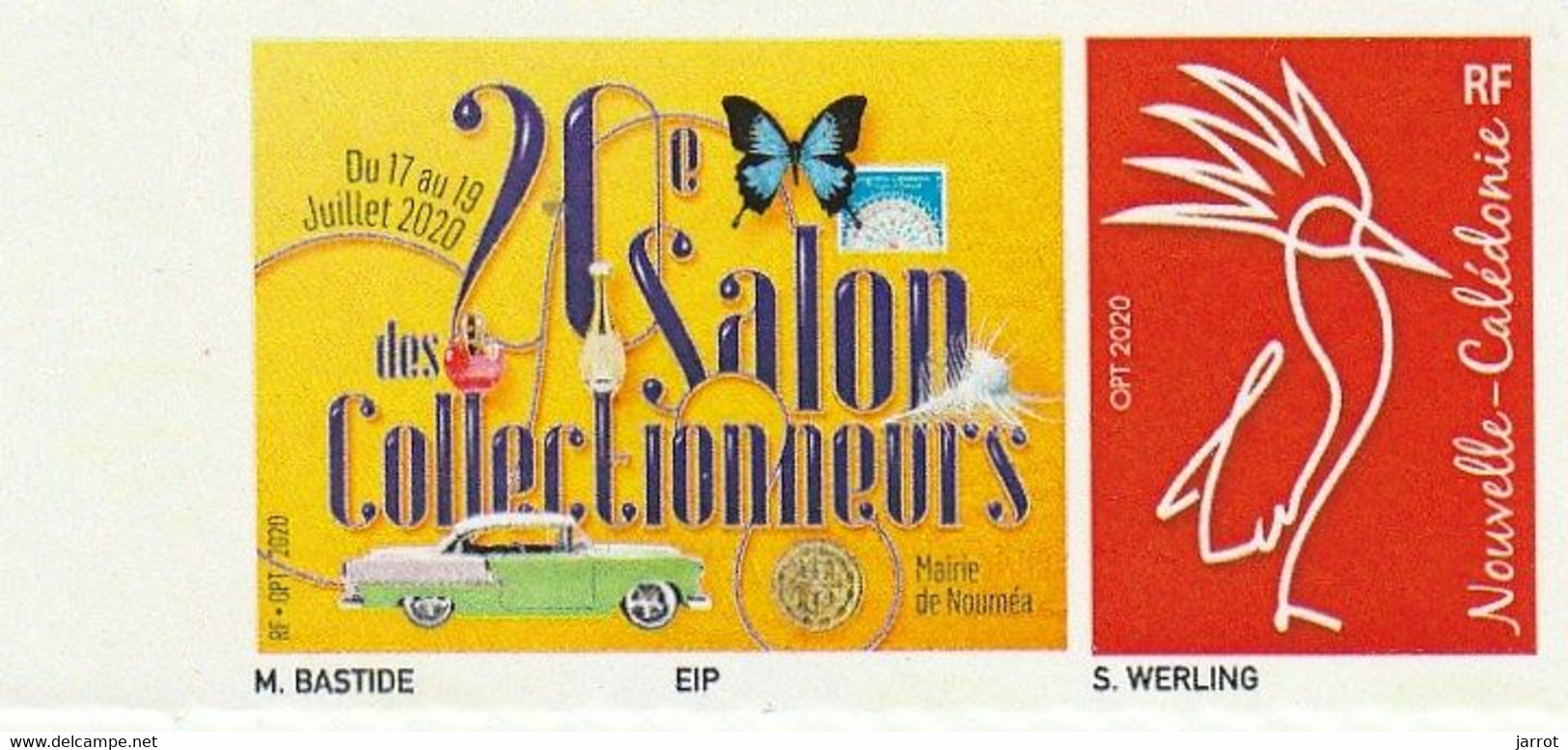 Nouvelle Calédonie Personnalisés 2020 20ème Salon Des Collectionneurs - Unused Stamps