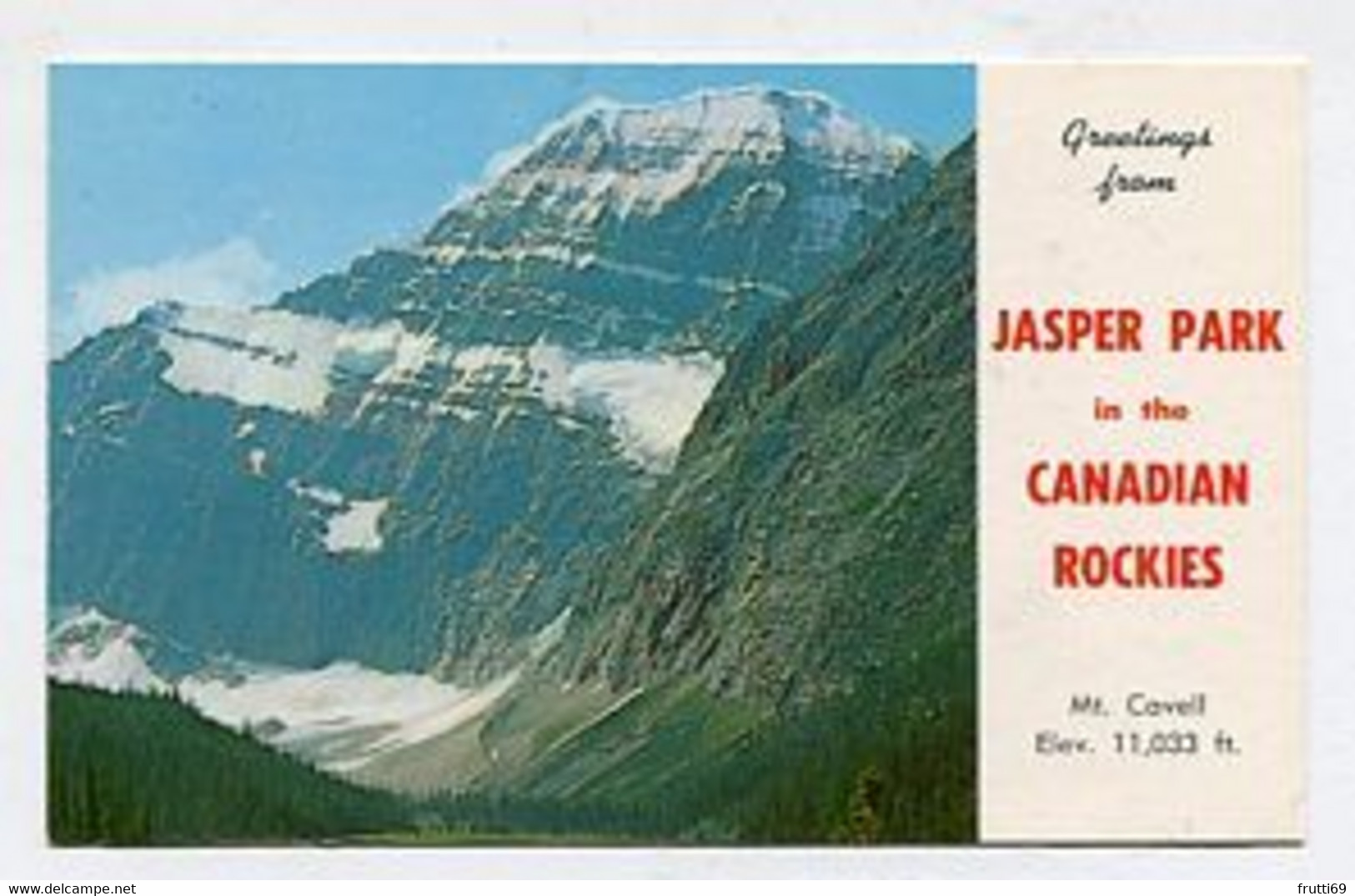 AK 09967 CANADA - Alberta - Jasper Park - Mt. Cavell - Jasper