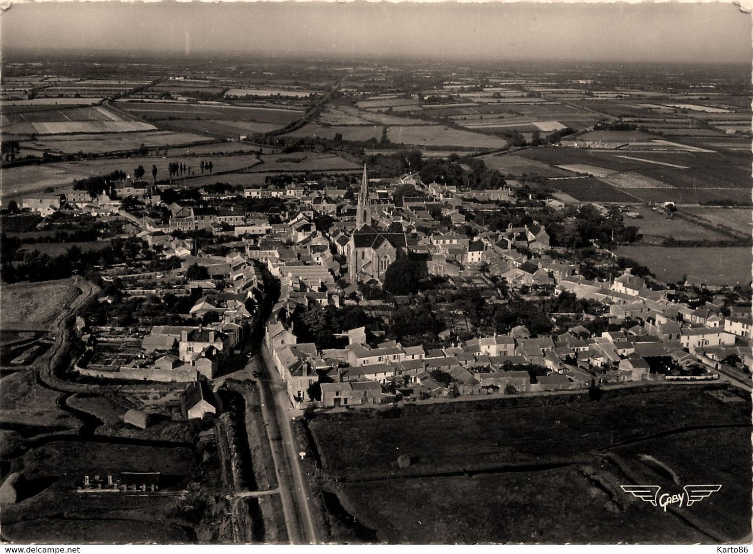 Bourgneuf En Retz * Vue Aérienne Sur La Commune - Bourgneuf-en-Retz