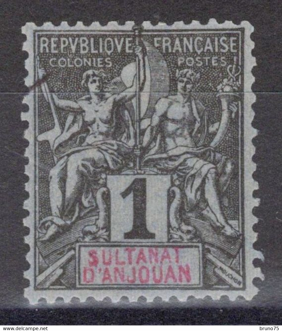 Anjouan - YT 1 Oblitéré - 1892 - Used Stamps