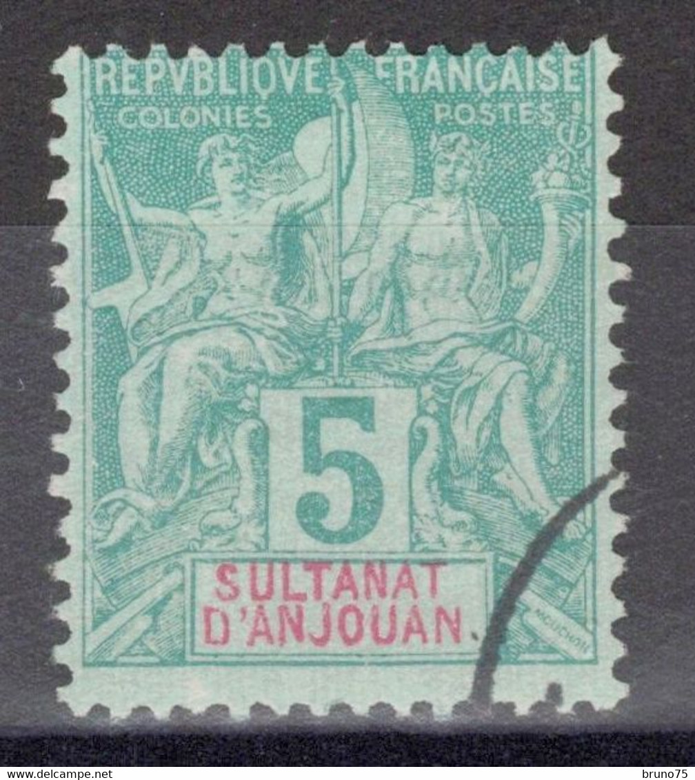 Anjouan - YT 4 Oblitéré - 1892 - Used Stamps