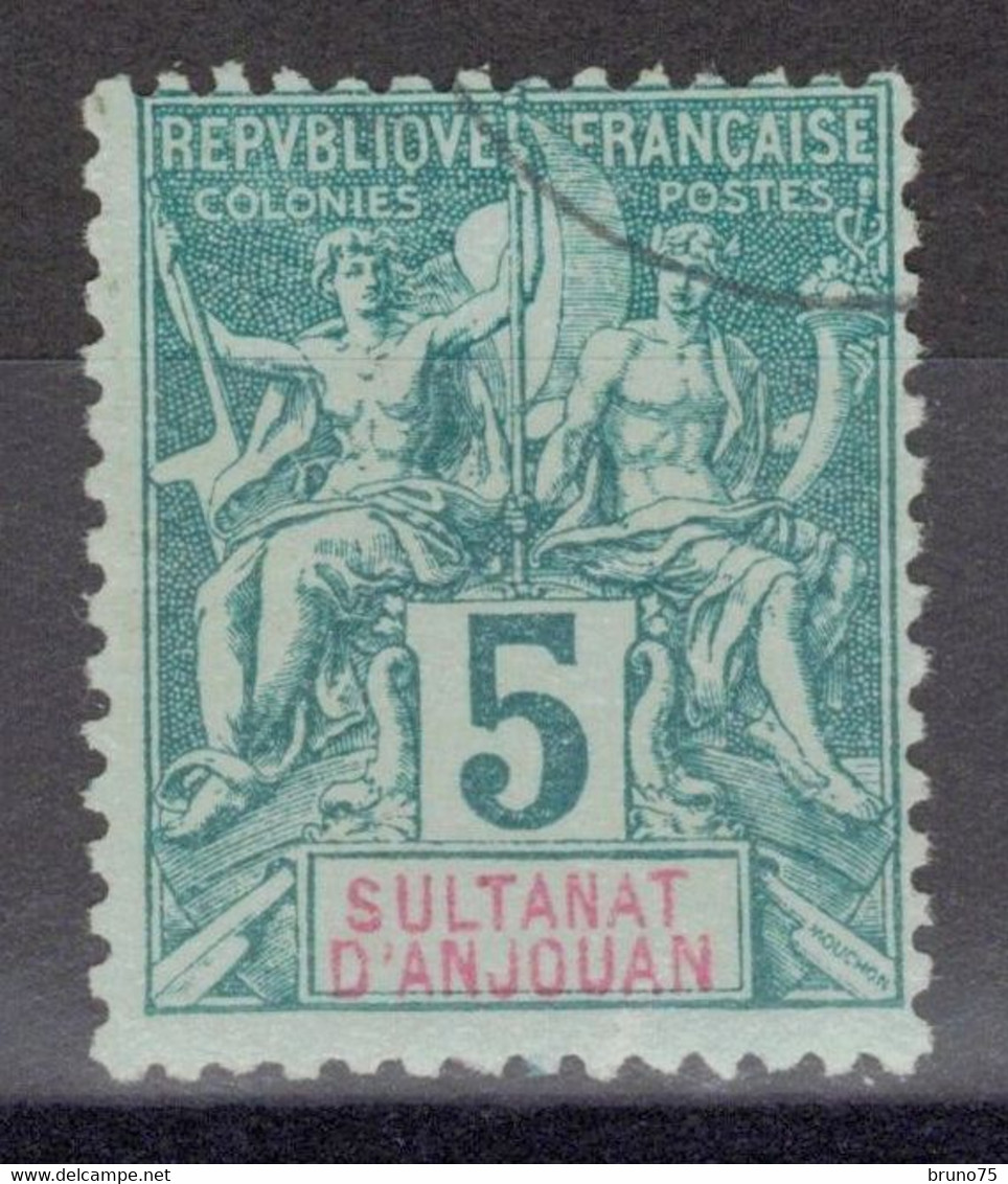 Anjouan - YT 4 Oblitéré - 1892 - Usati