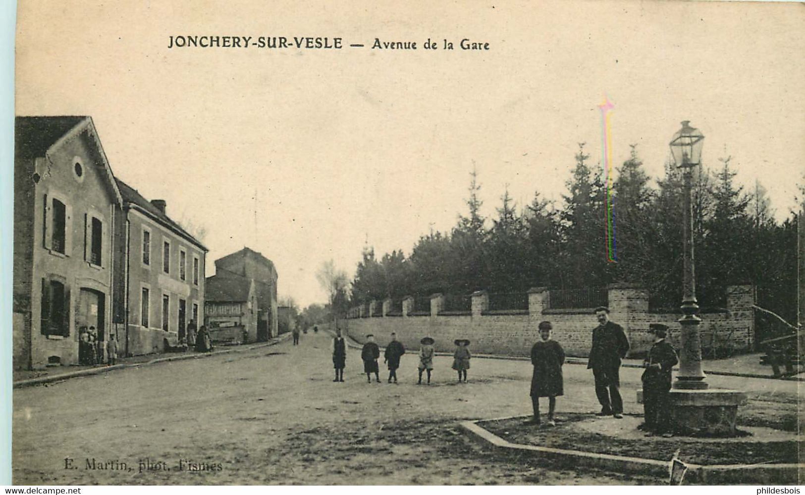 MARNE  JONCHERY SUR VESLE  Avenue De La Gare - Jonchery-sur-Vesle