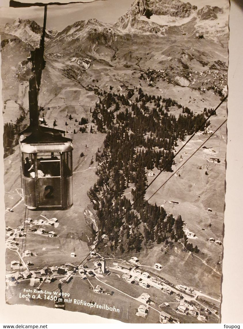 AUTRICHE LECH AM ARLBERG MIT RUFIKOPFSEILBAHN - Lech