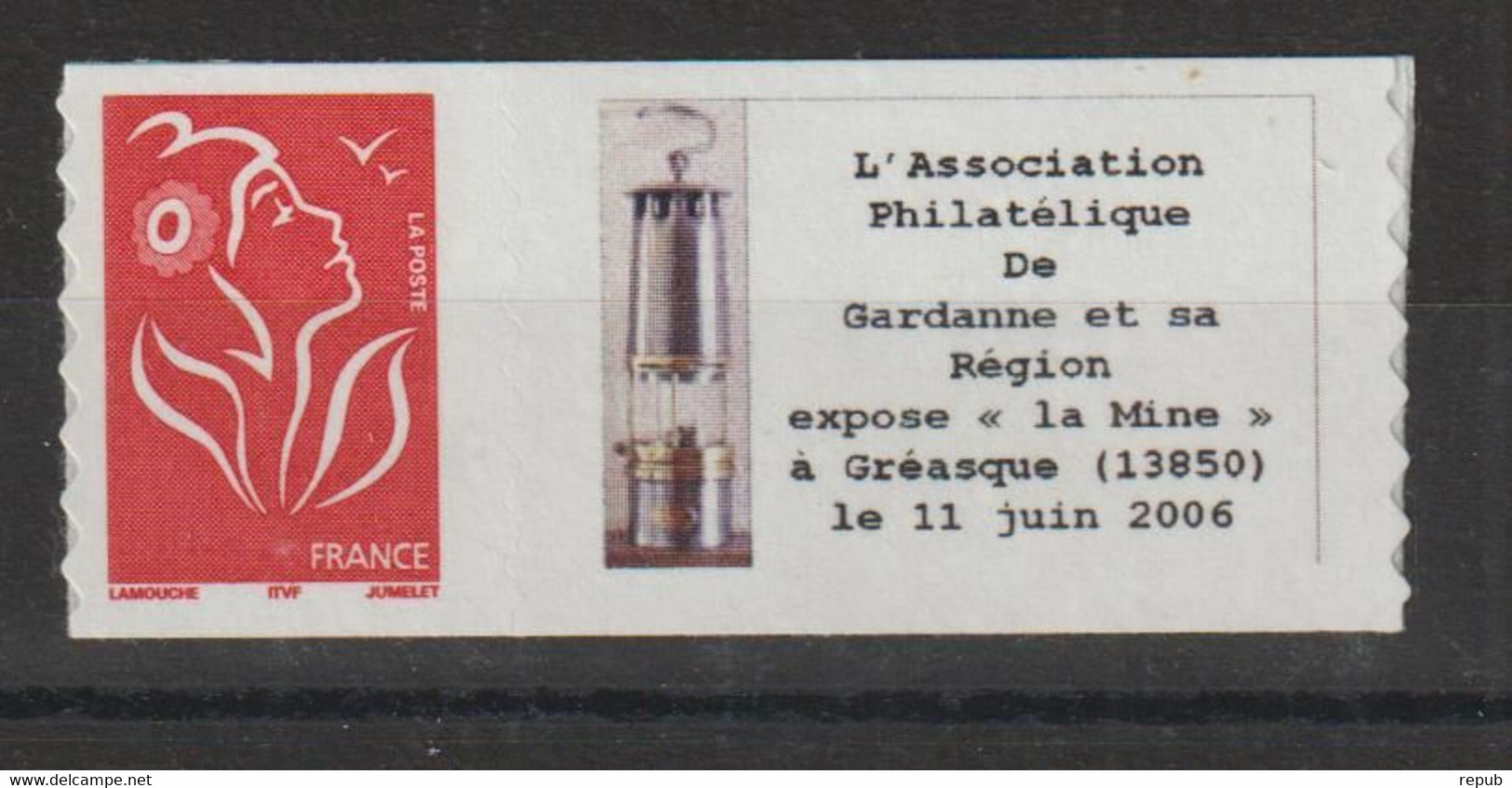 France Personnalisés 2005-6 Marianne 3802A ** MNH Logo Mines - Other & Unclassified