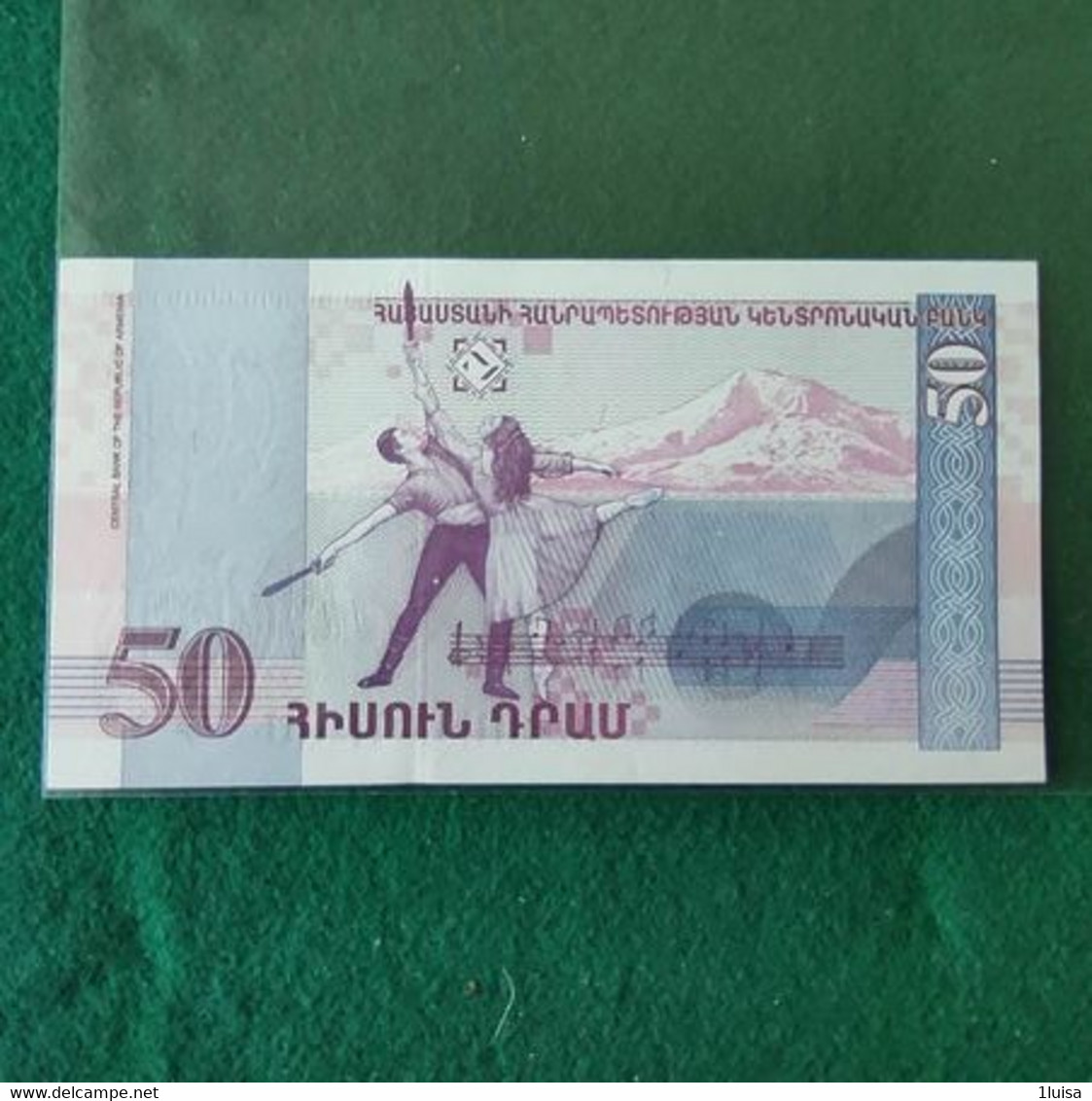 ARMENIA 50 Dram 1998 - Armenië