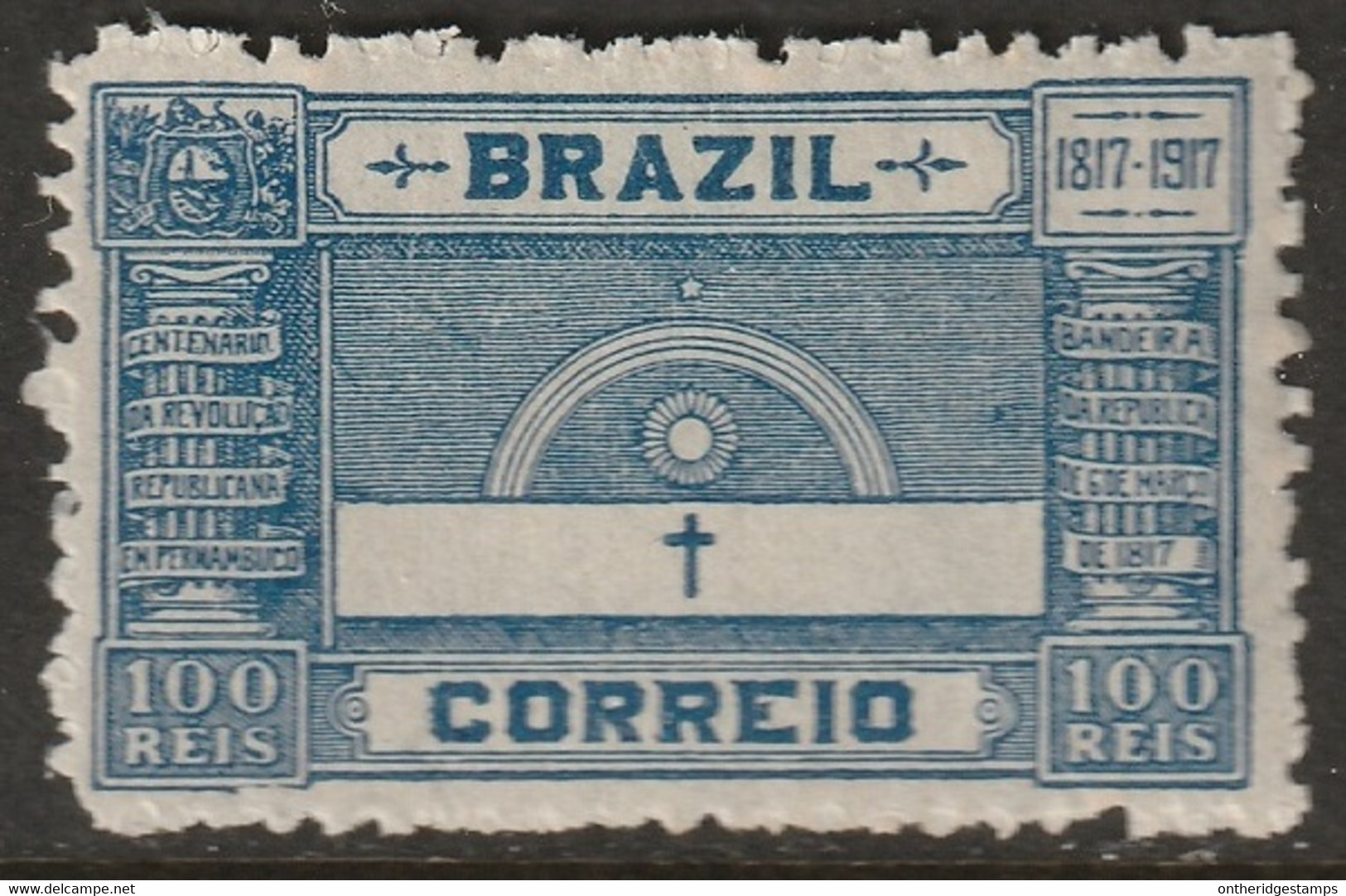 Brazil 1917 Sc 197 Yt 149 MH* Disturbed Gum - Ungebraucht