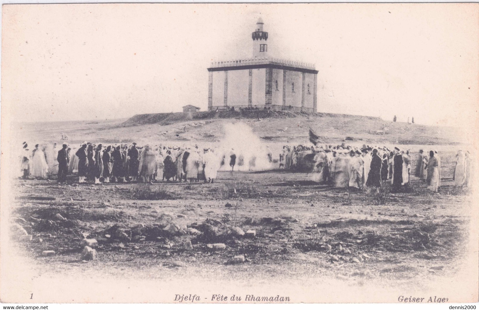 DJELFA - Fête Du Rhamadan - Ed. Geiser, Alger - Djelfa