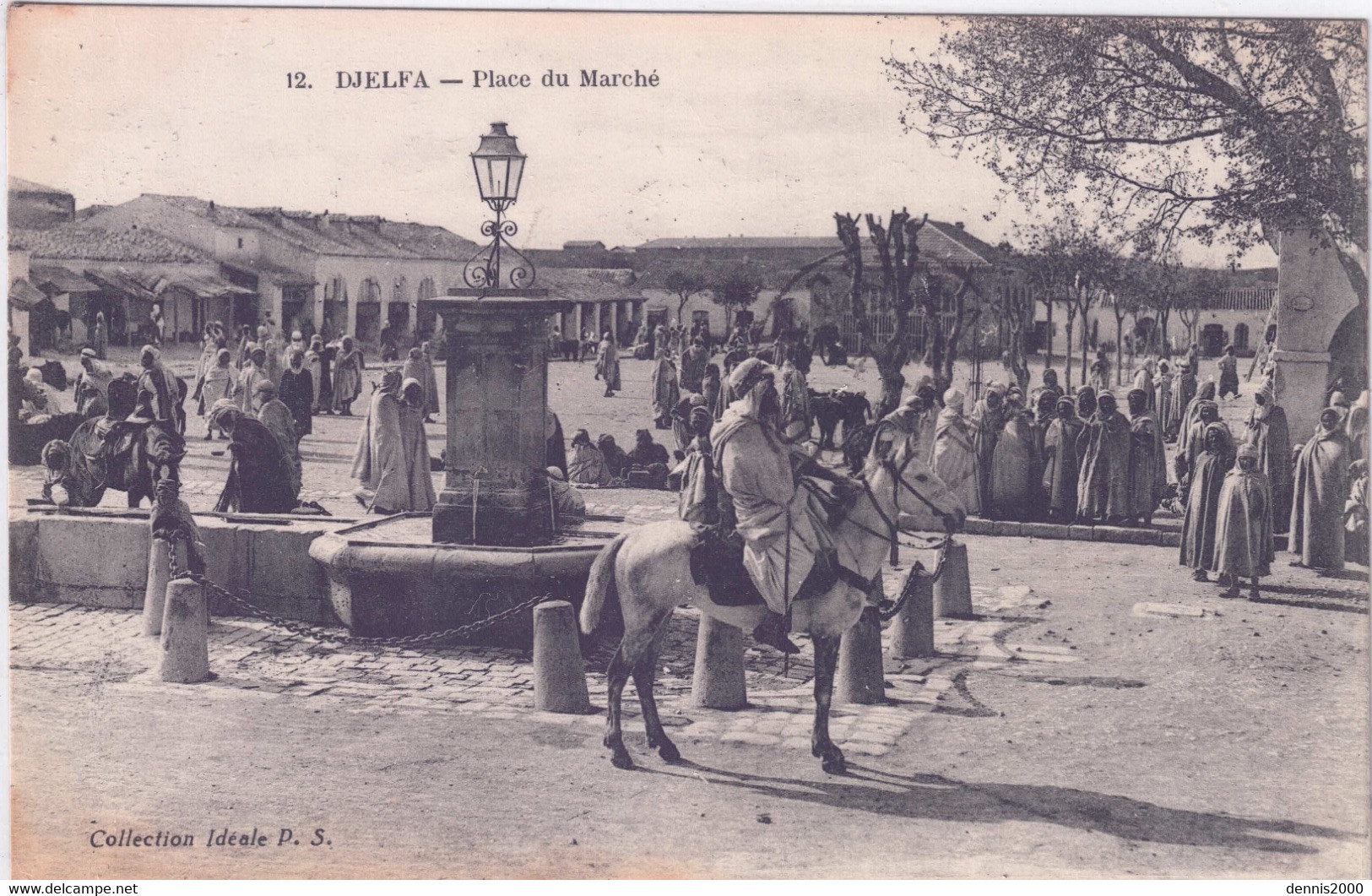 DJELFA - Place Du Marché - Ed. Collection Idéale P. S. - Djelfa