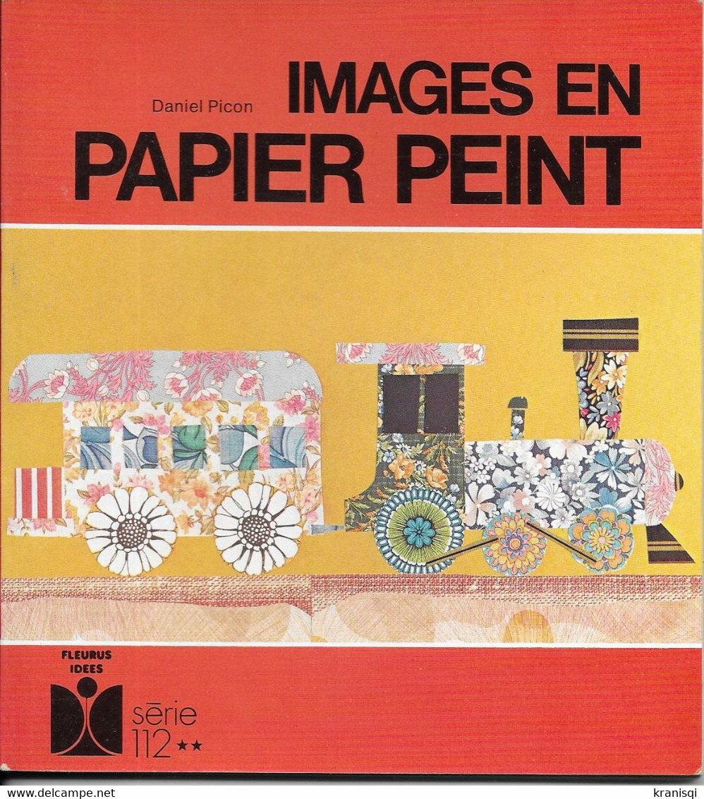Livre  ,     Images En Papier Peint Et Pinces à Linge/2 - Tovaglioli Con Motivi