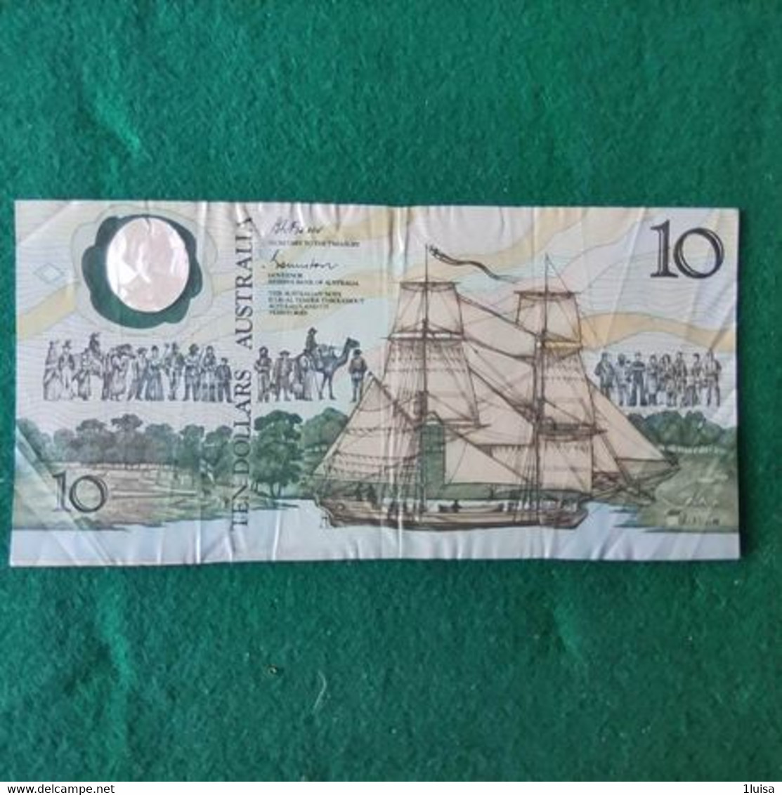 Australia 10  Dollars 1988 - 1988 (10$ Polymer Notes)