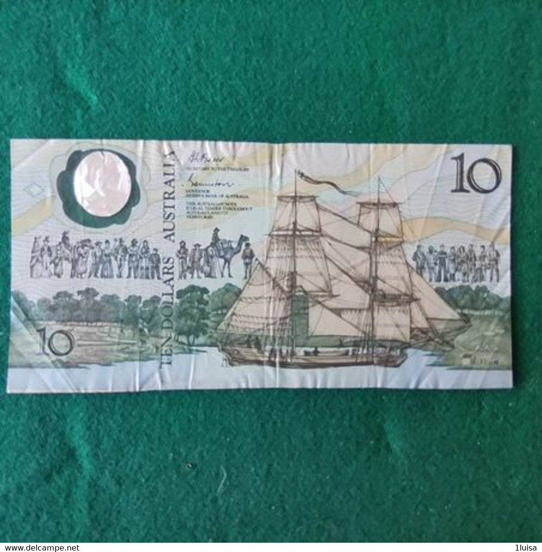 Australia 10  Dollars 1988 - 1988 (10$ Billetes De Polímero)