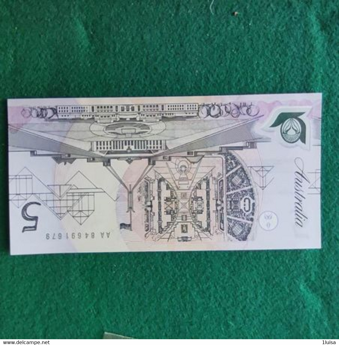 Australia 5 Dollars - 1988 (10$ Billetes De Polímero)