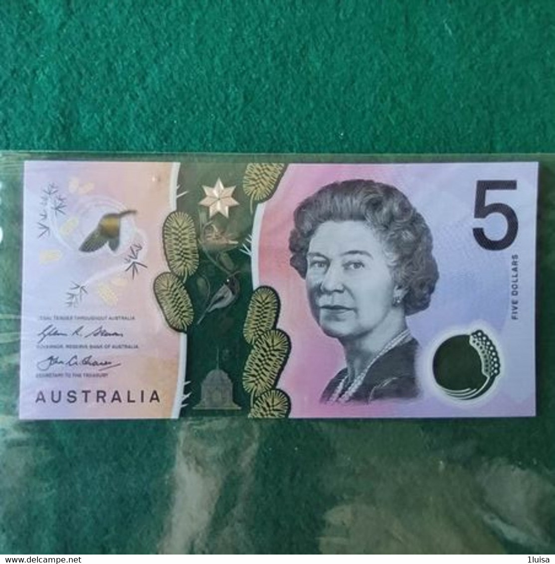 Australia 5 Dollars - 1988 (10$ Polymer Notes)