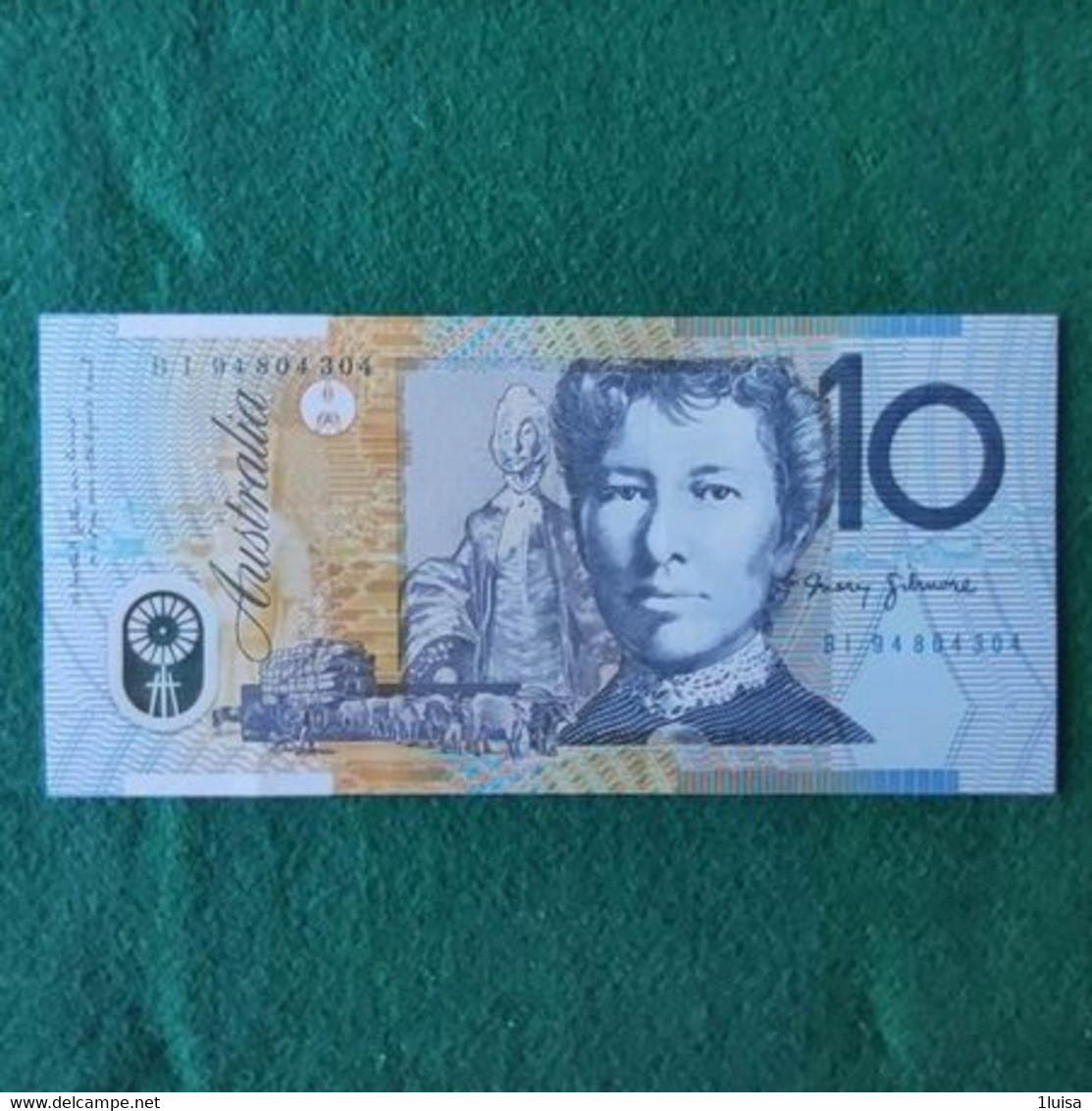 AUSTRALIA 10  Dollars - 1988 (10$ Polymère)