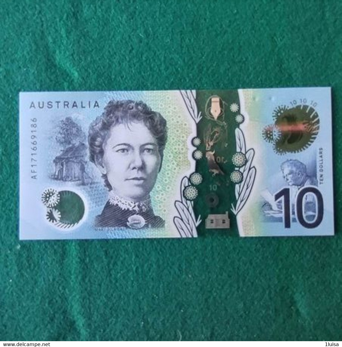 AUSTRALIA 10  Dollars - 1988 (10$ Polymeerbiljetten)