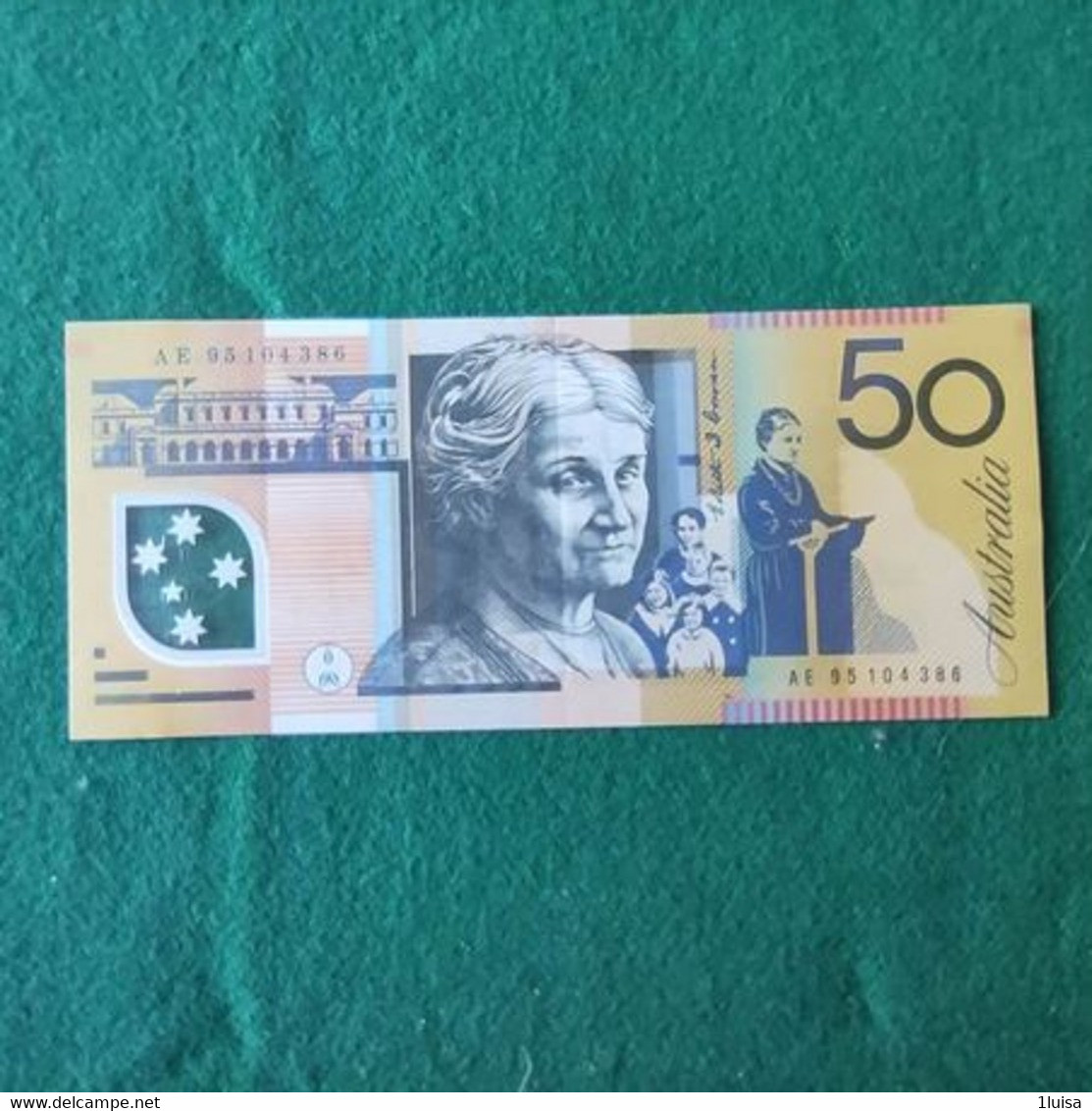 AUSTRALIA 50  Dollars 2009 - 1988 (10$ Polymer)