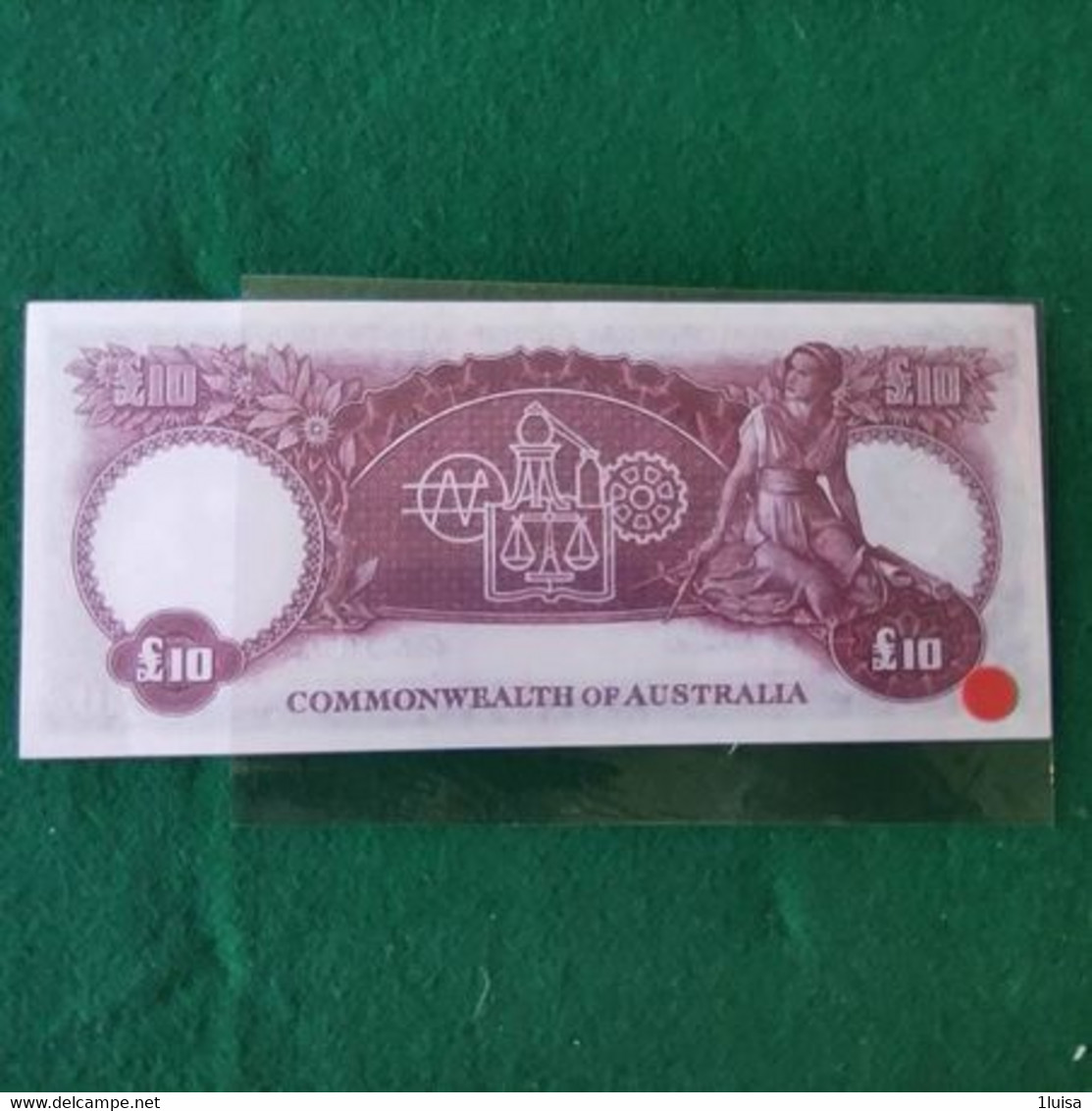 AUSTRALIA COPY 10 Pounds - 1988 (10$ Polymère)