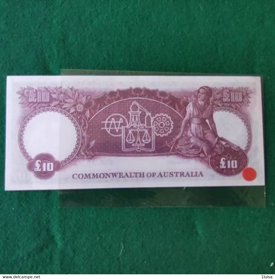 AUSTRALIA COPY 10 Pounds - 1988 (10$ Polymeerbiljetten)