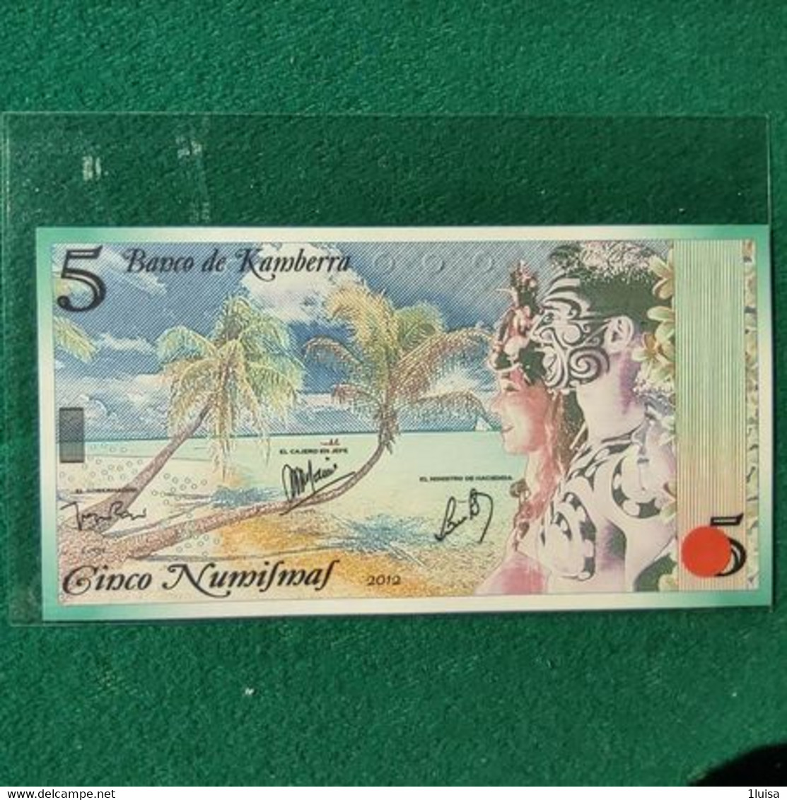 AUSTRALIA FANTASY KAMBERRA 5 - 1988 (10$ Polymère)