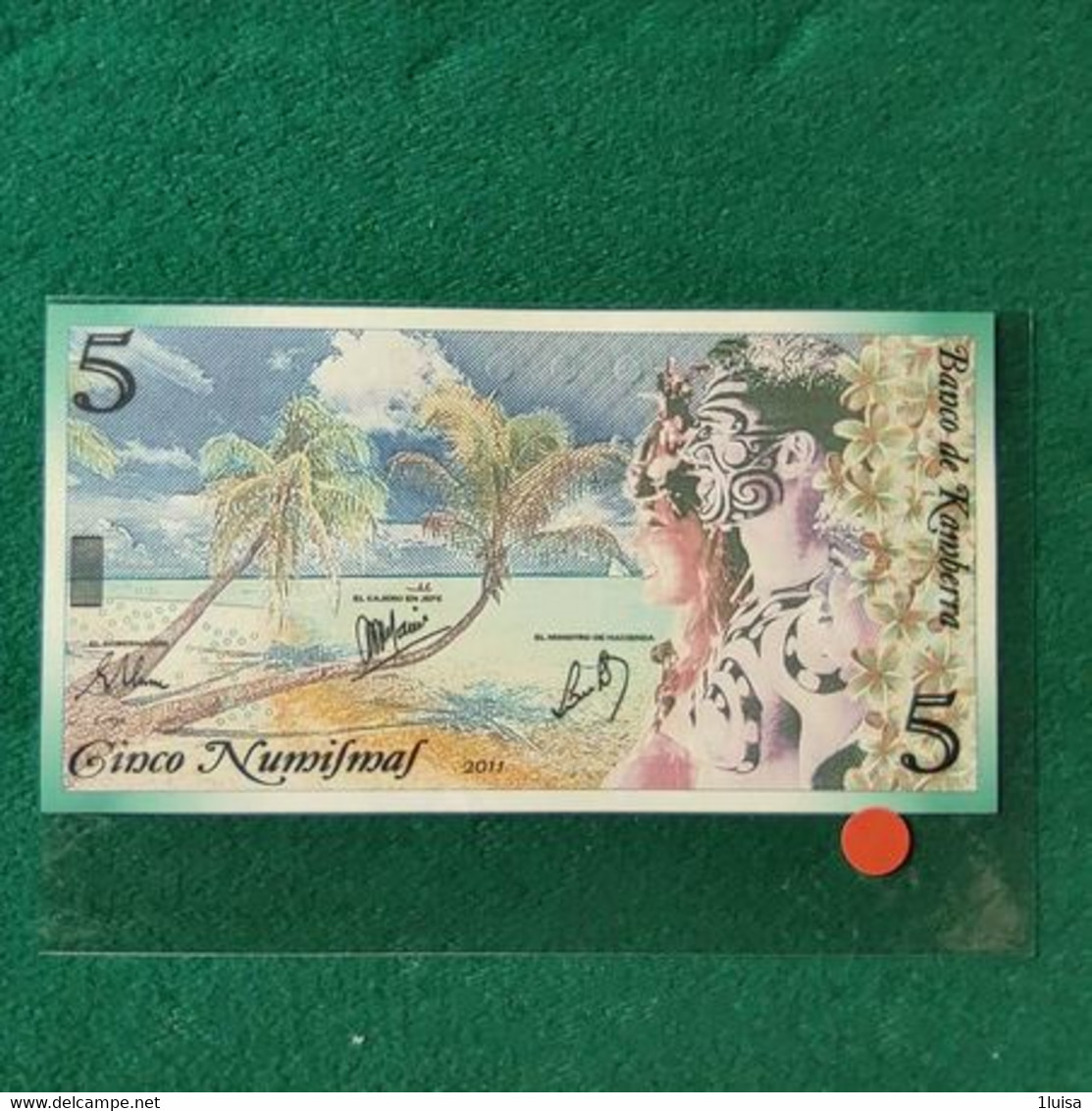AUSTRALIA FANTASY KAMBERRA 5 - 1988 (10$ Polymer Notes)