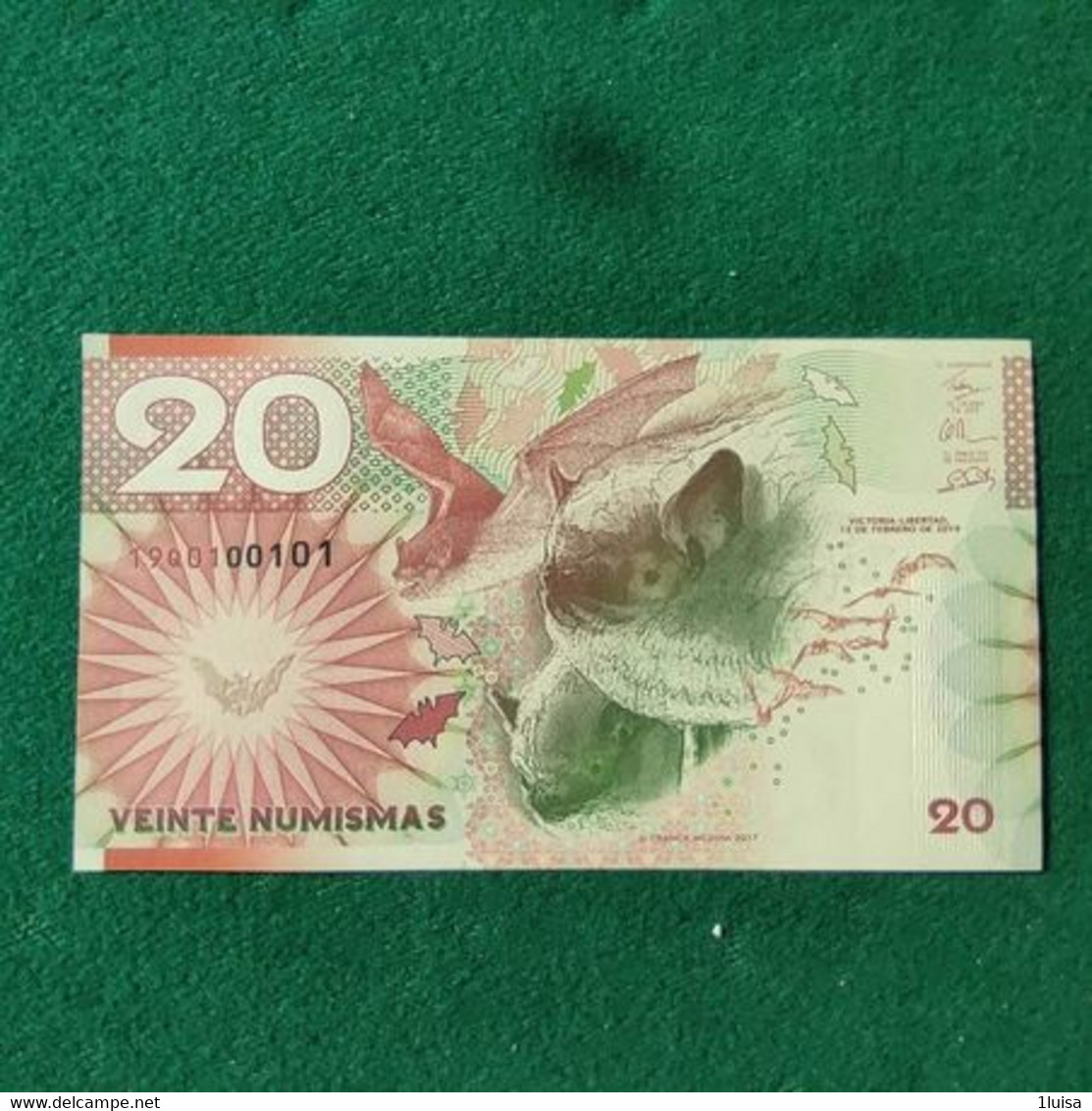 AUSTRALIA FANTASY KAMBERRA 20 2017 - 1988 (10$ Polymer Notes)