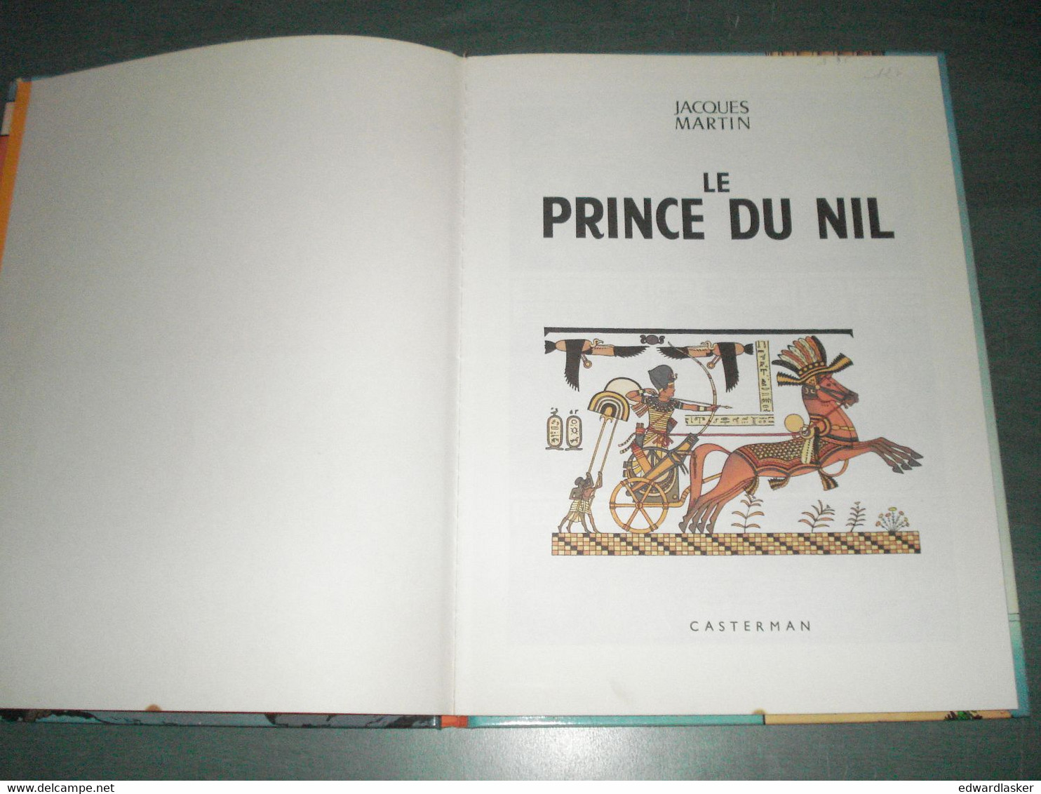 BD ALIX : LE PRINCE DU NIL - EO Casterman 1974 - Bon état + - Alix