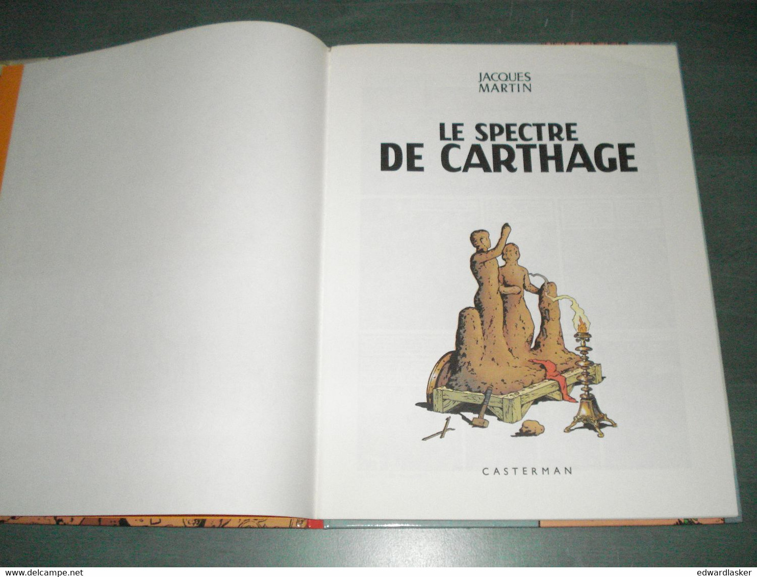 BD ALIX : LE SPECTRE DE CARTHAGE - EO Casterman 1977 - Très Bon état - Alix