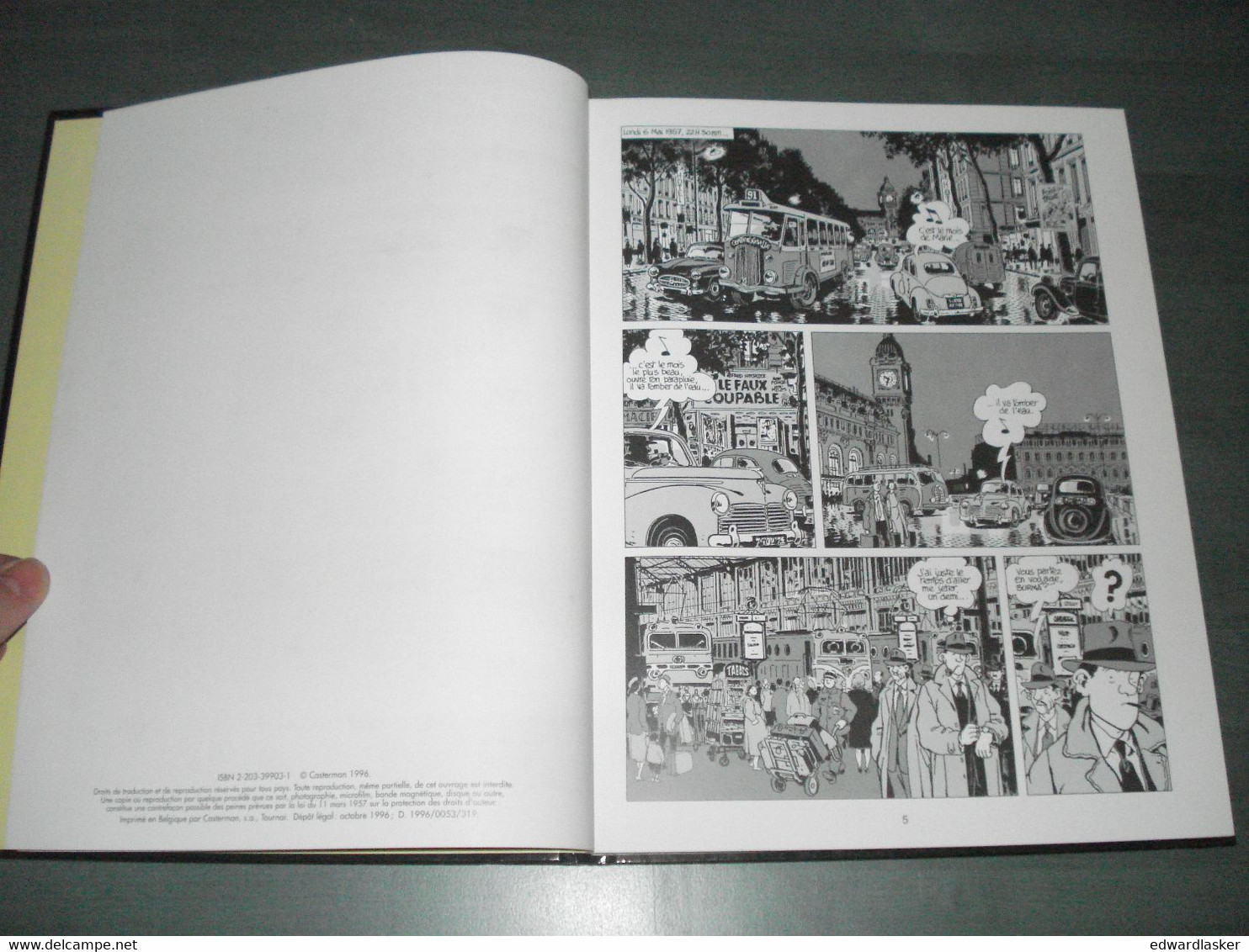 BD NESTOR BURMA : CASSE-PIPE A LA NATION - TBE - Jacques TARDI Casterman