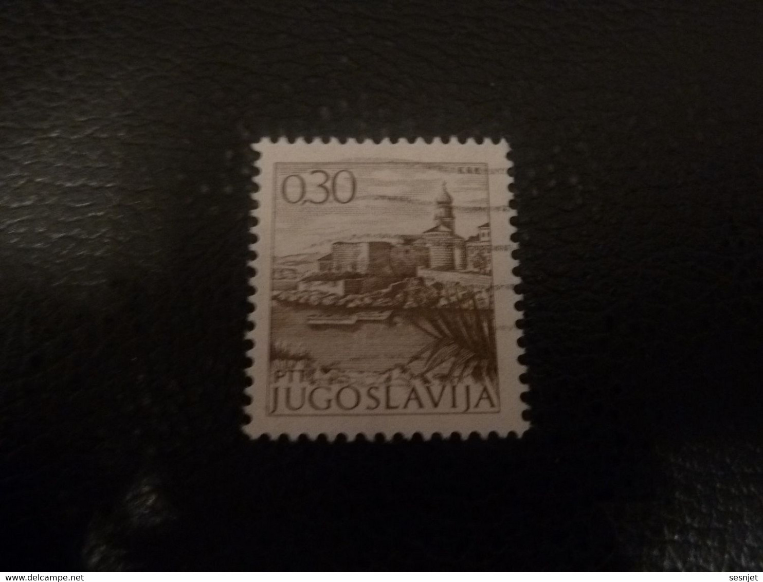 Ptt - Jugoslavija - Krk - Val 0.30 - Brun - Oblitéré - - Used Stamps