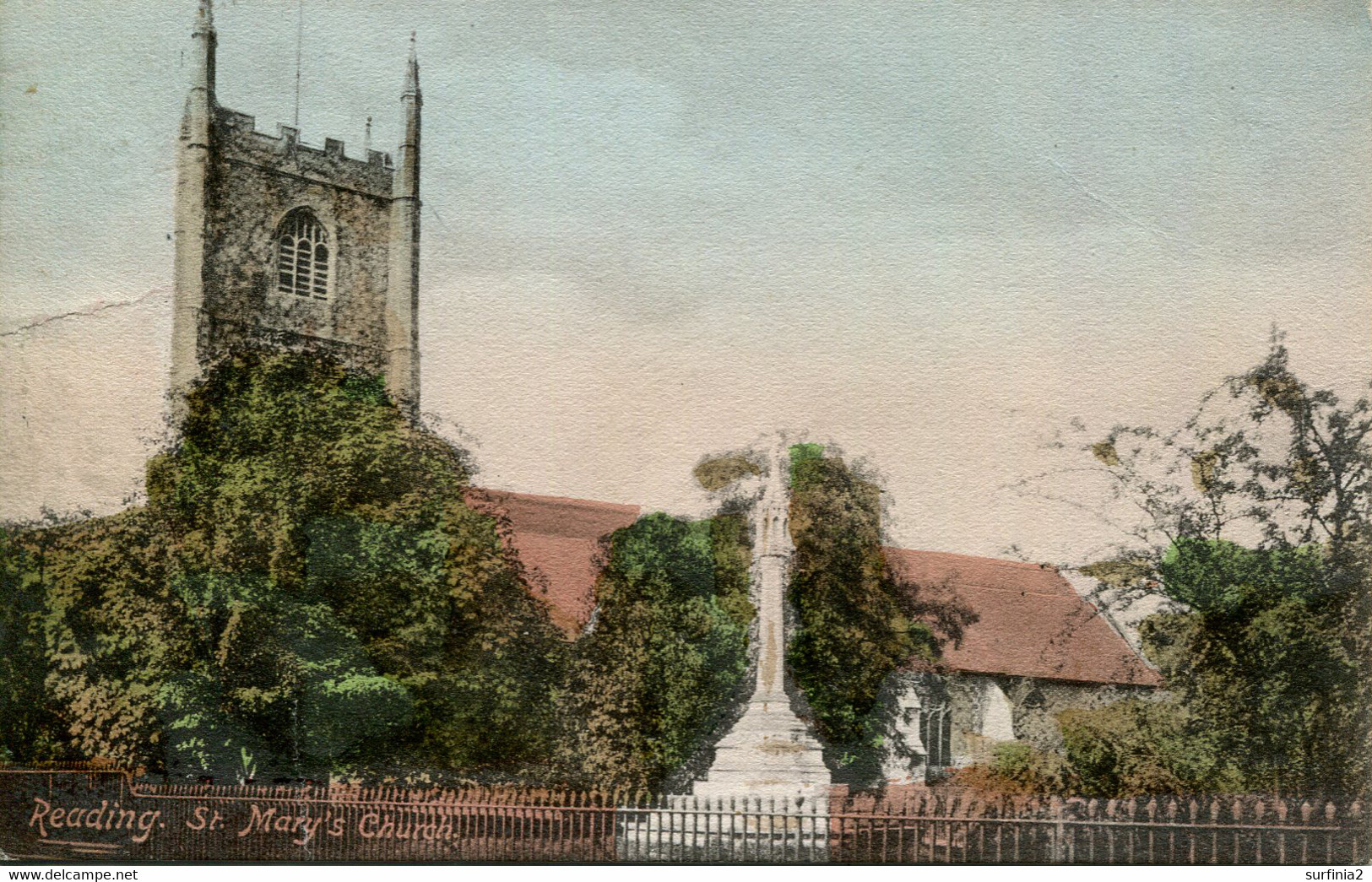 BERKS - READING - ST MARY'S CHURCH 1907 Be320 - Reading