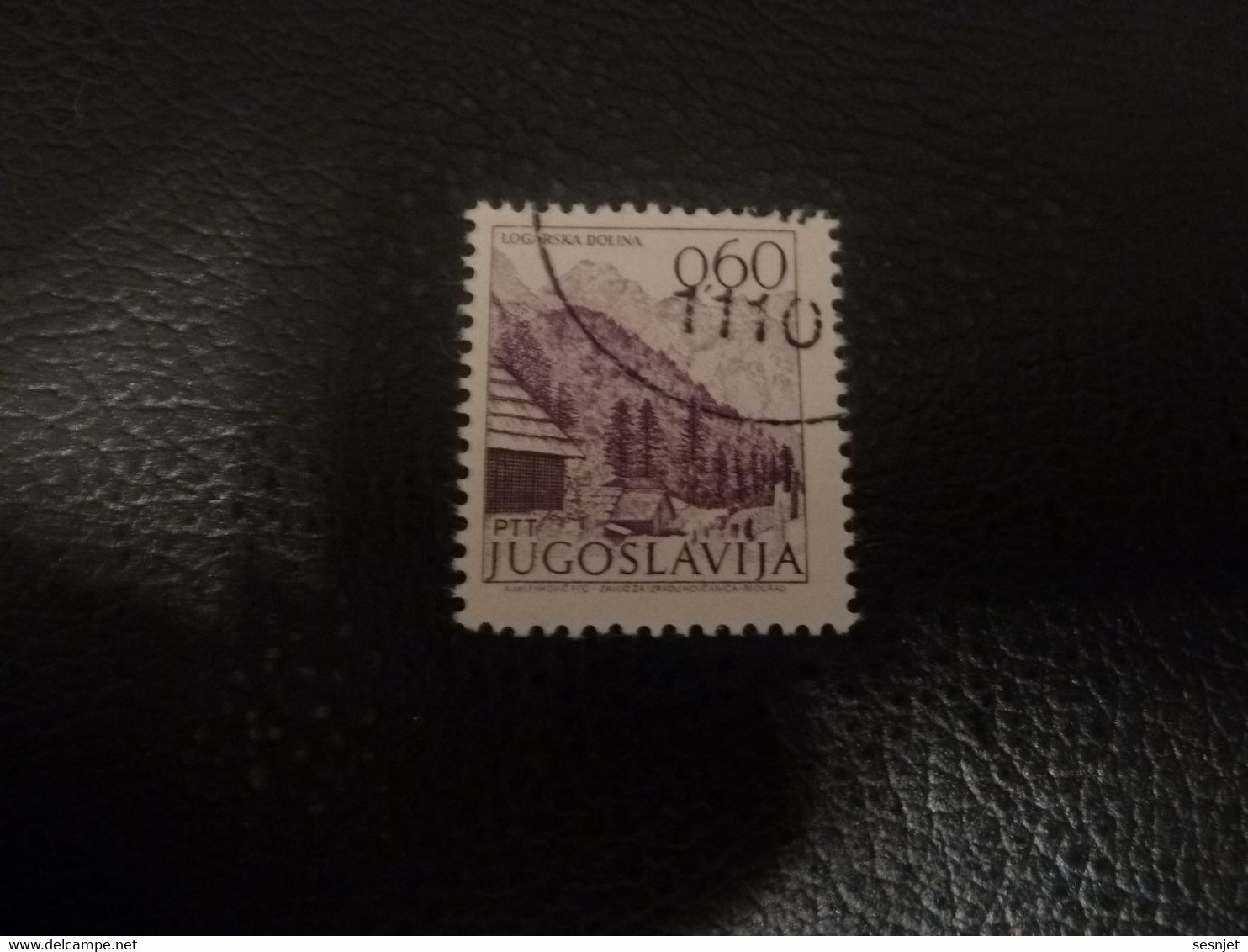 Ptt - Jugoslavija - Logarska Dolina - Val 0.60 - Lilas - Oblitéré - - Used Stamps