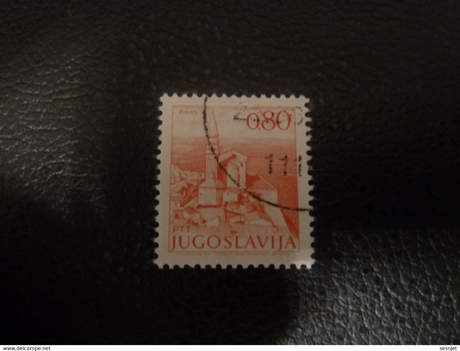 Ptt - Jugoslavija - Piran - Val 0.80 - Orange - Oblitéré - - Gebraucht