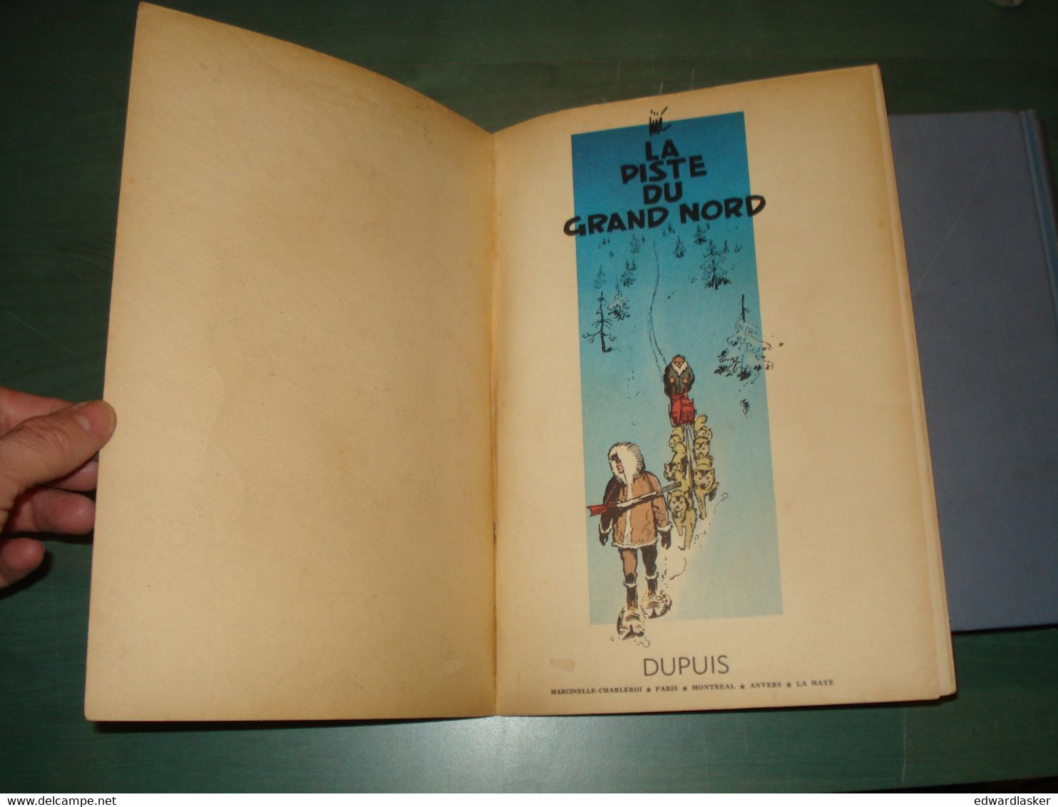 JERRY SPRING 6 : La PISTE Du GRAND NORD - Jijé - EO 1958 - ABE - Altri & Non Classificati