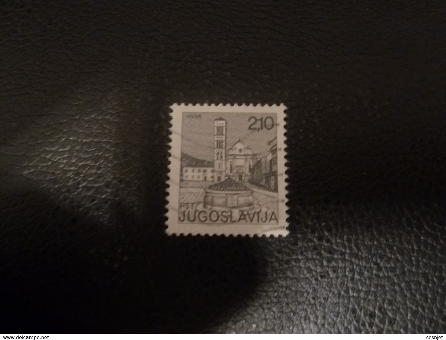 Ptt - Jugoslavija - Hvar - Val 2.10 - Gris - Oblitéré - - Used Stamps