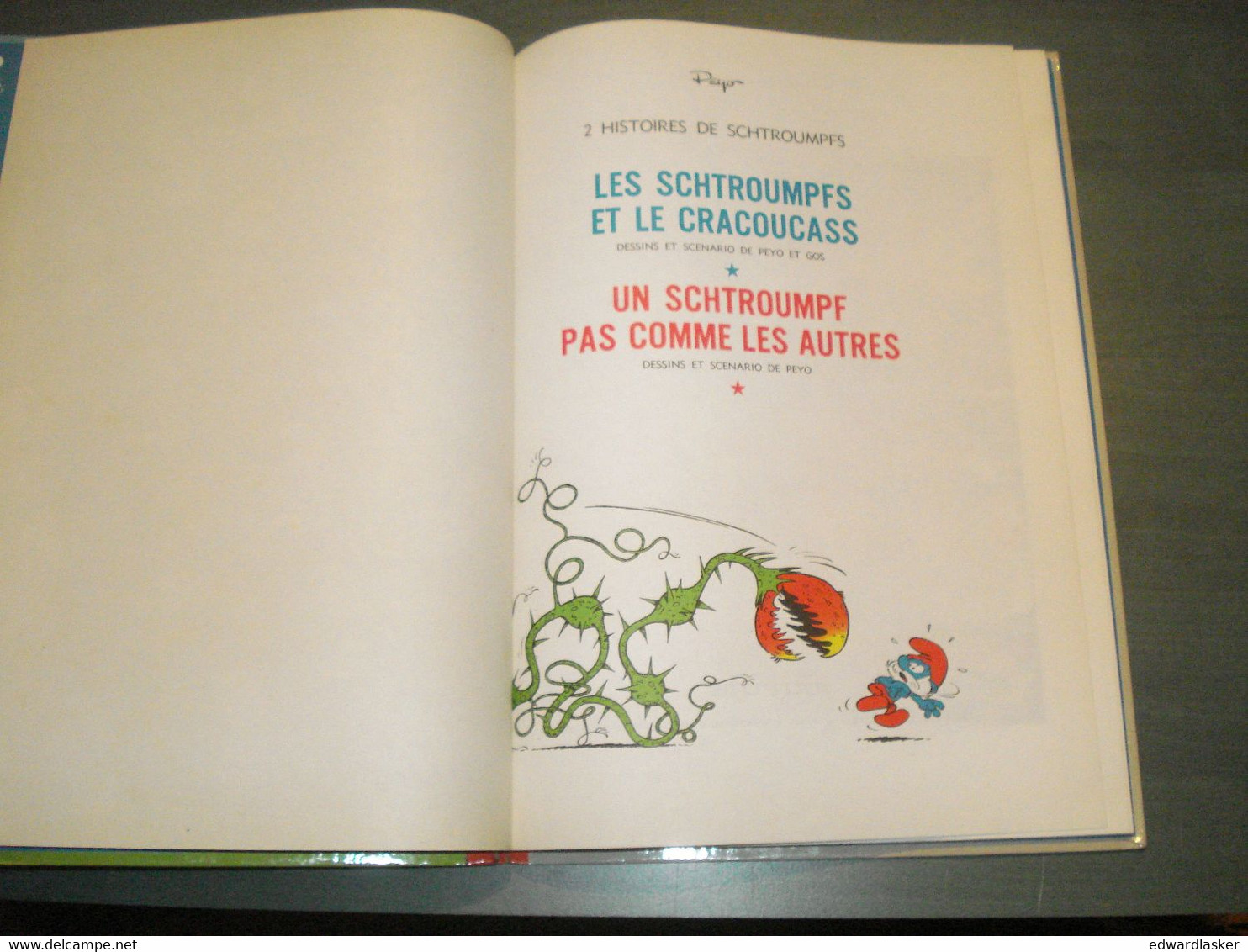 BD LES SCHTROUMPFS 5 : Et Le Cracoucass - EO DUPUIS 1969 [1] - Schtroumpfs, Les