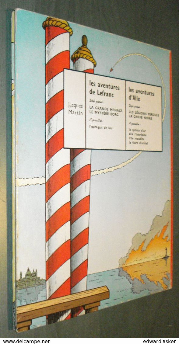 LEFRANC 1 : La Grande Menace - Rééd. Casterman 1966