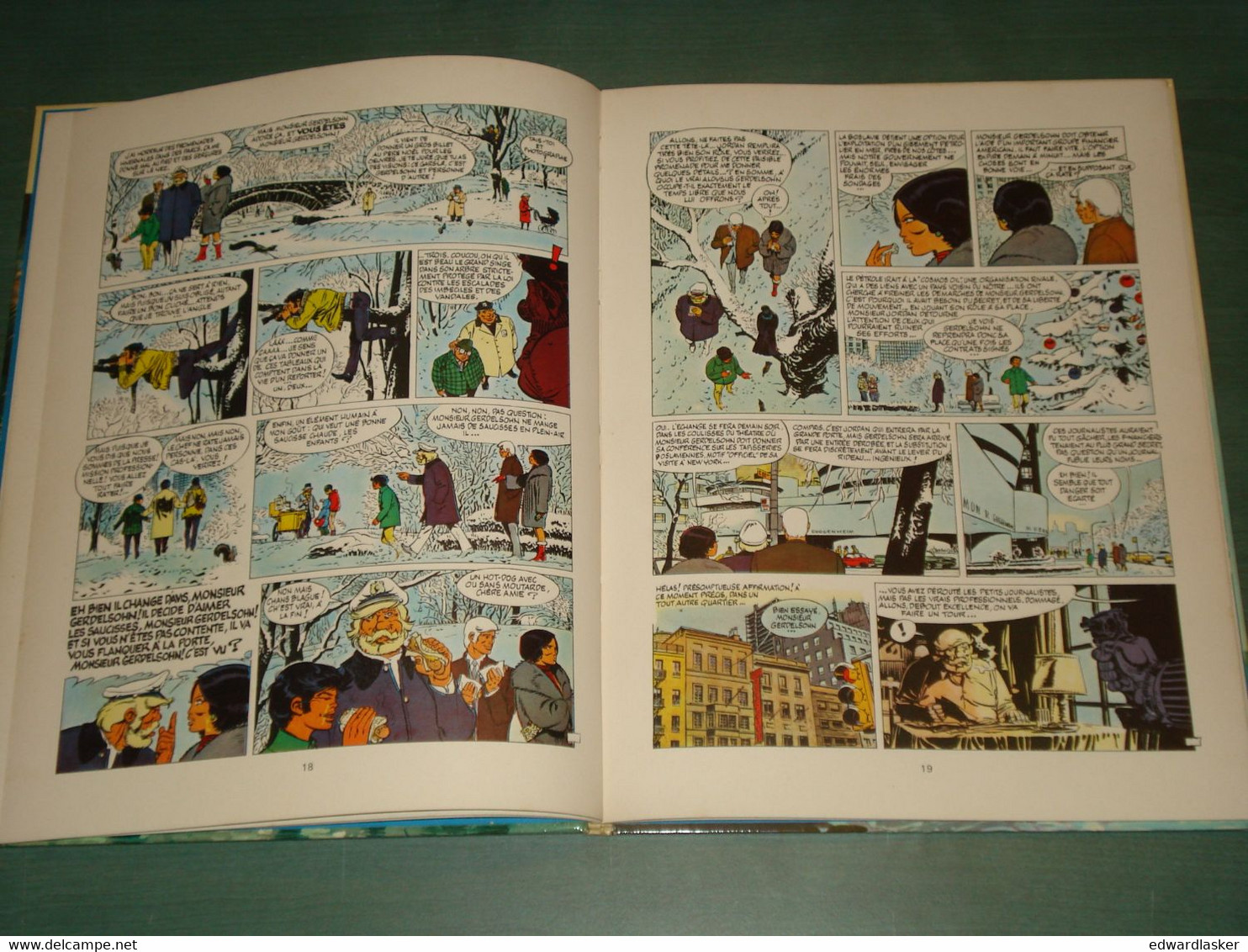 BD BERNARD PRINCE : Aventure à Manhattan - EO 1971 - TBE