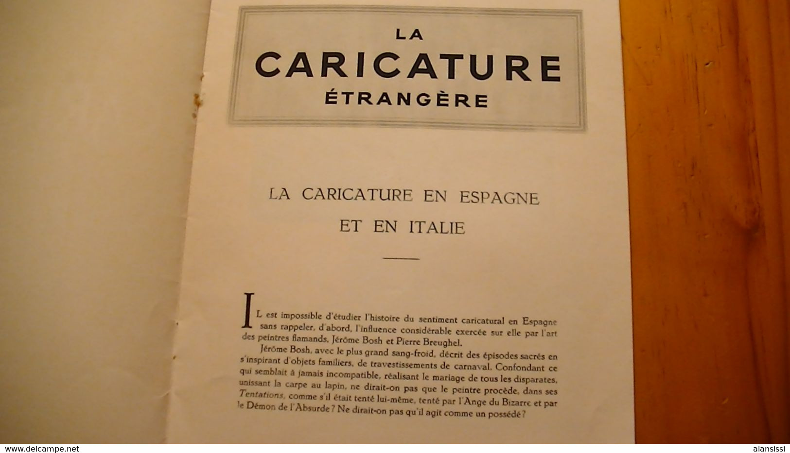 La CARICATURE ETRANGERE  ESPAGNE ET ITALIE  N° 5  16 PAGES - Planches Et Dessins - Originaux