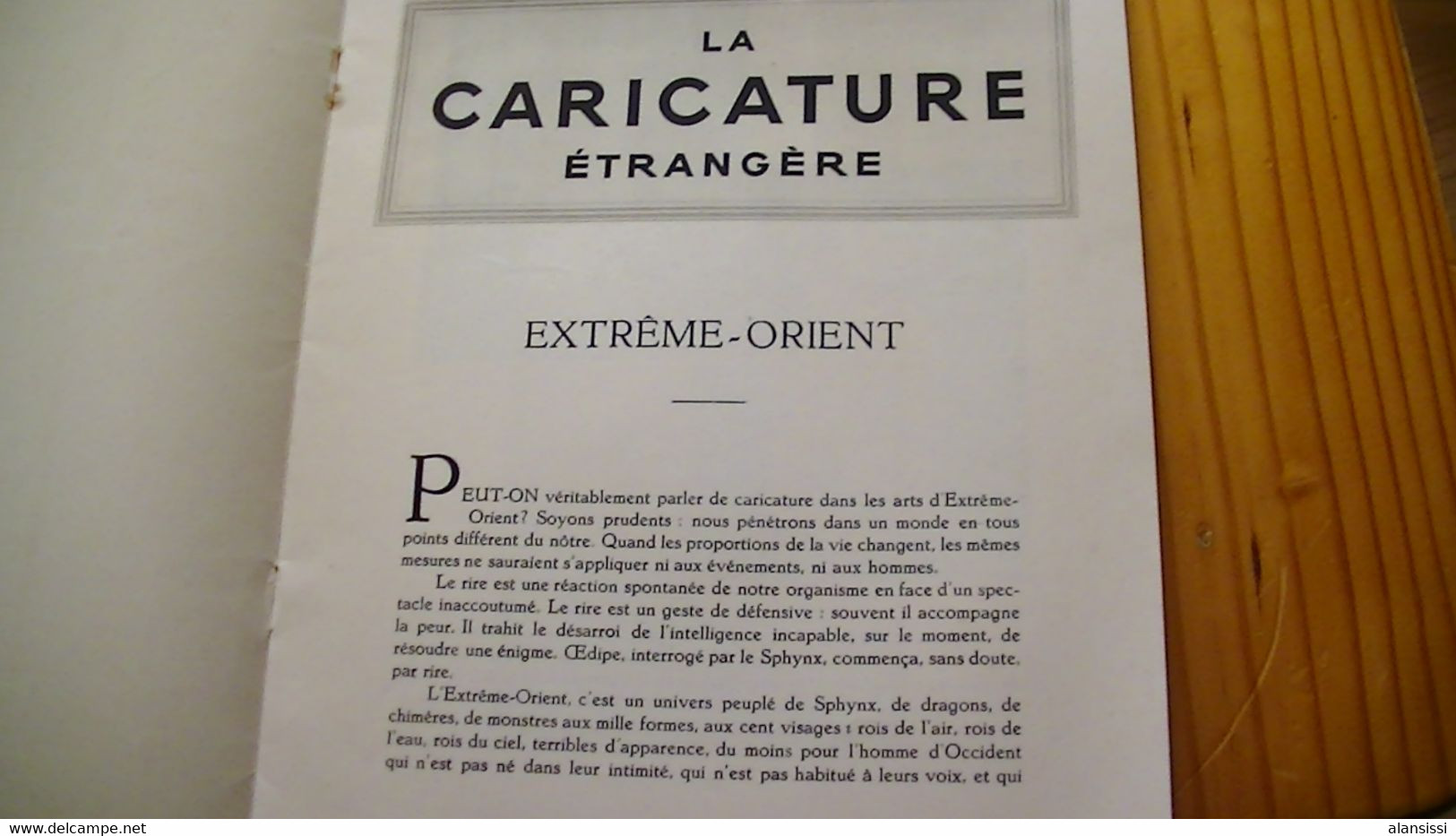 La CARICATURE ETRANGERE EXTREME-ORIENT  N° 4  16 PAGES - Disegni Originali