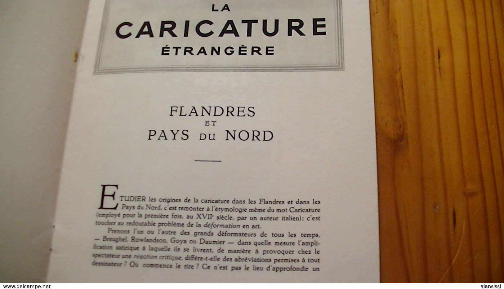 La CARICATURE ETRANGERE     FLANDRES ET PAYS DU NORD  N° 2  16 PAGES - Platten Und Echtzeichnungen