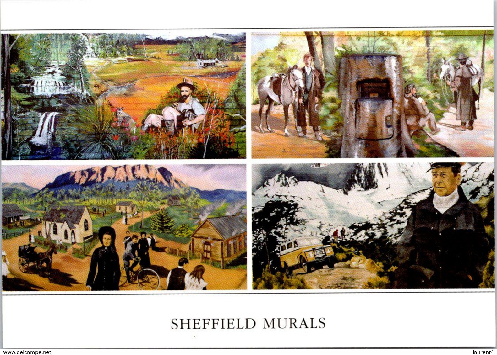 (2 B 10 ) Australia - TAS - Sheffield Murals (Post Office Etc) - Sonstige & Ohne Zuordnung