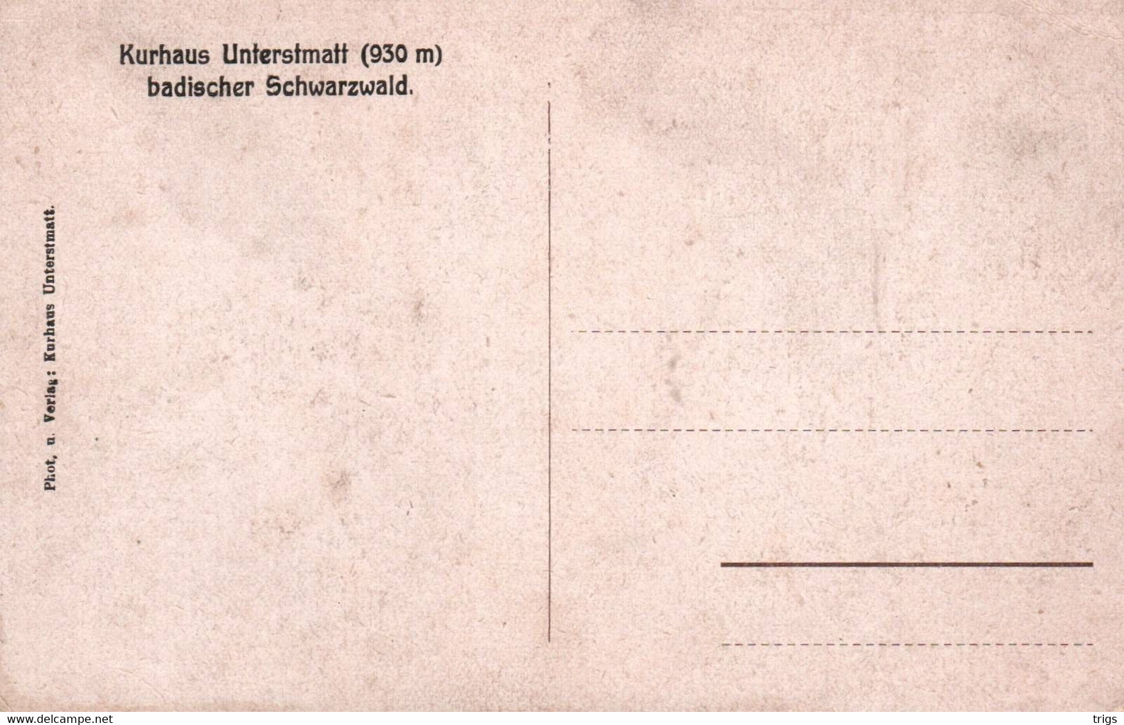 Unterstmatt - Kurhaus - Buehl