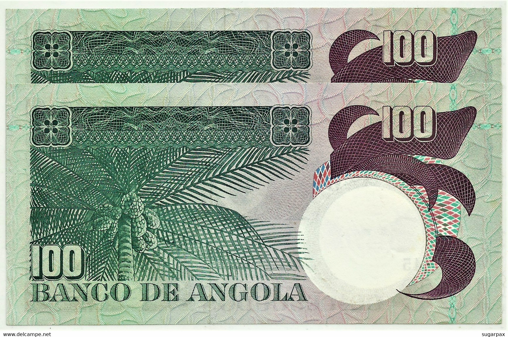 Angola - 2 X 100 Escudos - 10.06.1973 - Pick 106 - Série RP - Luiz De Camões - PORTUGAL - Angola