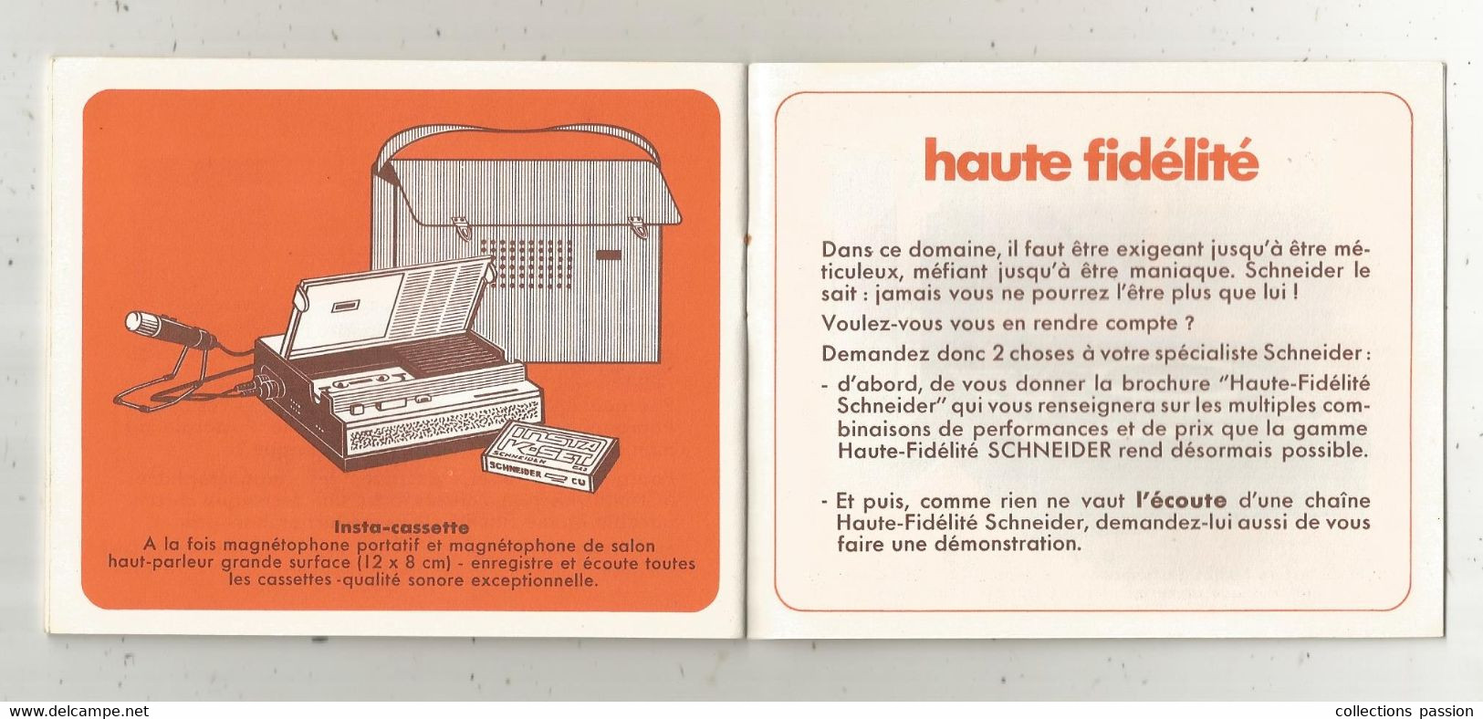 publicité, SCHNEIDER,radio, télévision, auto-radio, magnétophone, haute fidélité, P. PEQUEUX , ANGERS, frais fr 2.25 e