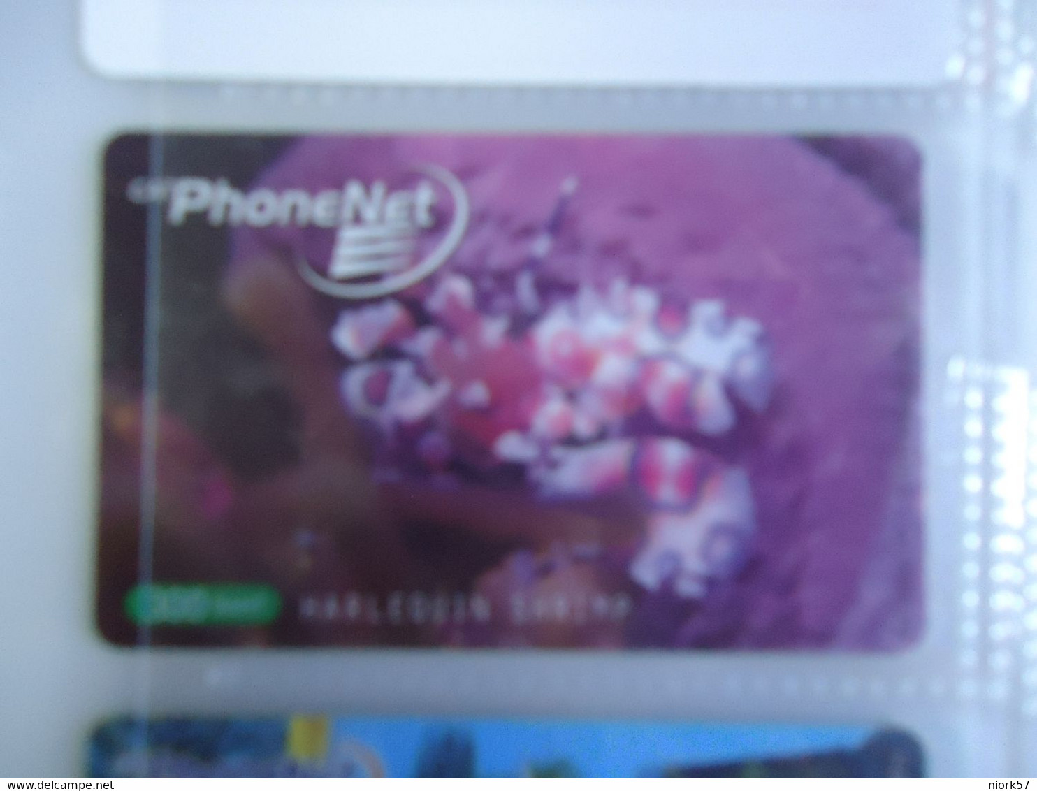 THAILAND USED PHONENET FISH FISHES  MARINE LIFE - Peces