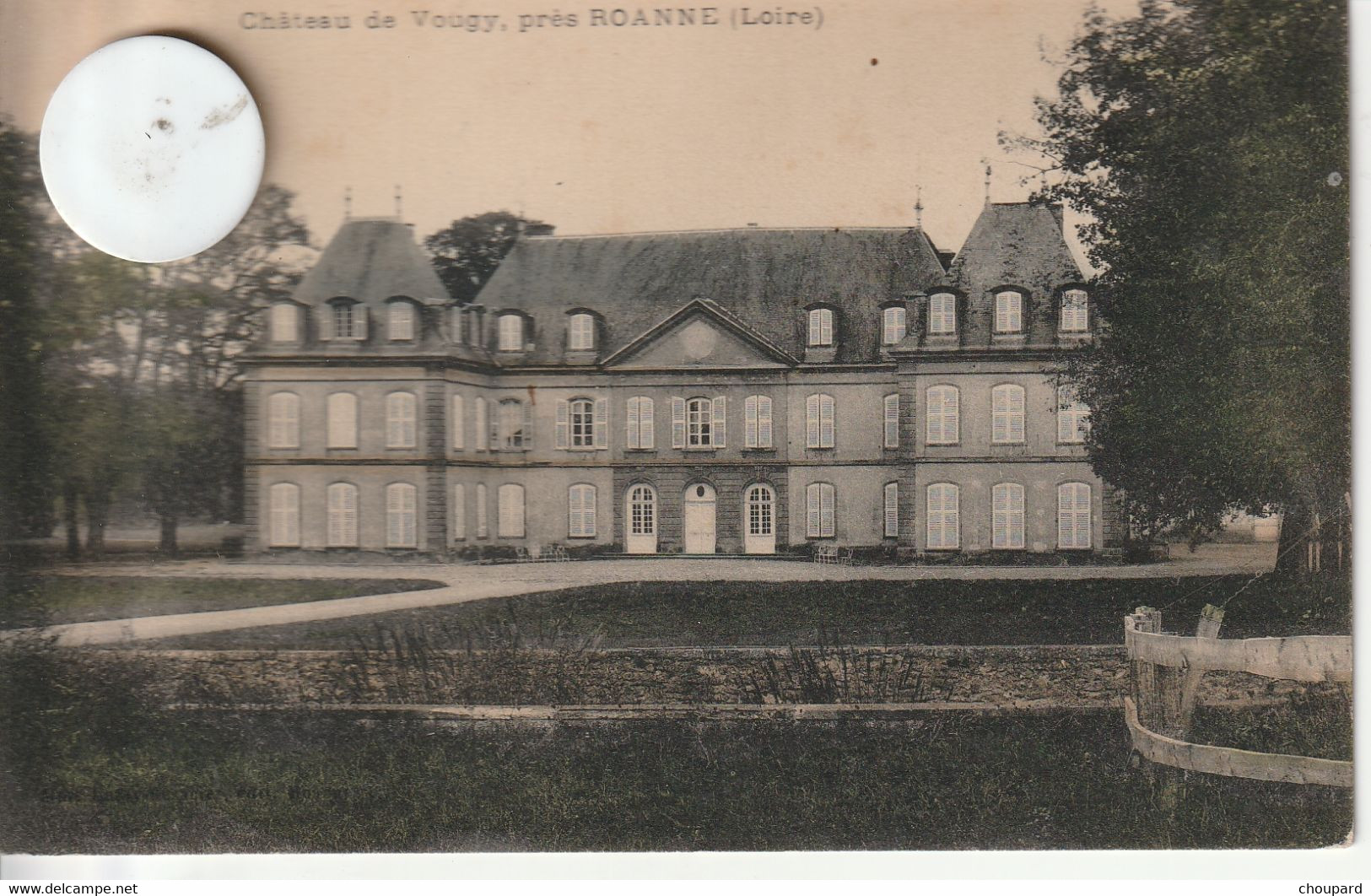 42 - Carte Postale Ancienne De Chateau De Vougy  Près De Roanne - Roanne