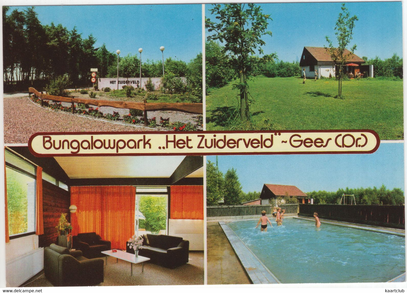 Geesbrug - Bungalowpark 'Het Zuiderveld', Witte Menweg 4a - (Dr., Nederland/Holland) - O.a. Zwembad / Piscine - Coevorden