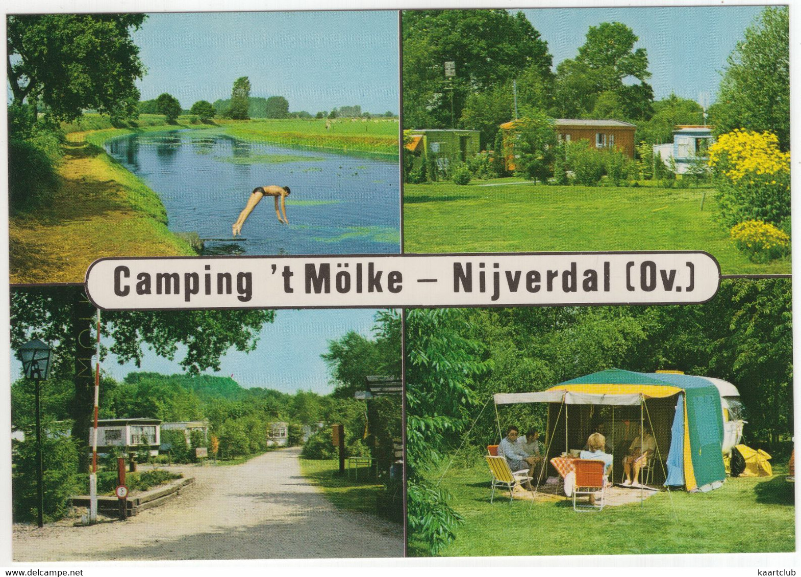Nijverdal - Camping 't Mölke', Molendijk 107 - (Ov., Nederland/Holland) - O.a. Buitenbad, Sta-, Caravan - Nijverdal